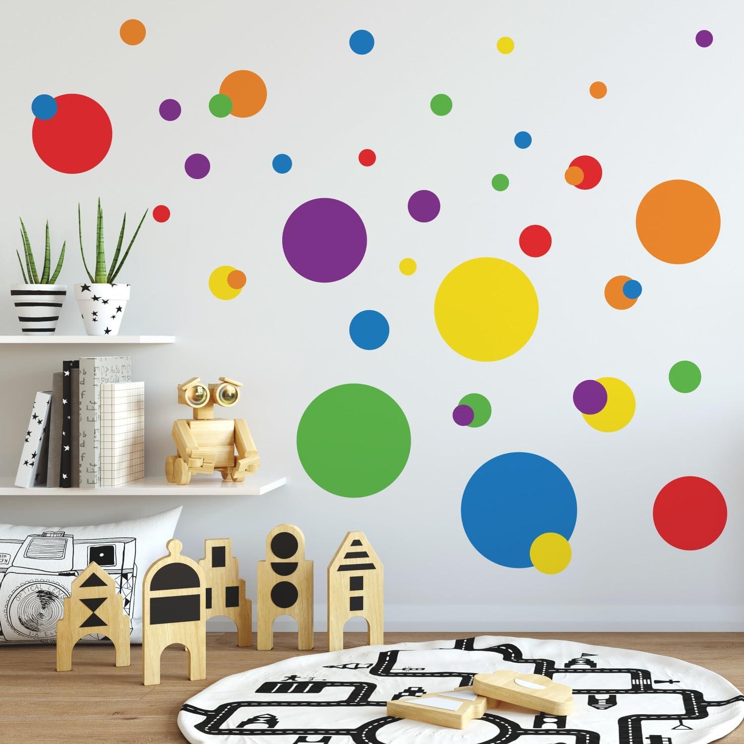 Zoomie Kids Sanchez Shapes Non-Wall Damaging Wall Decal