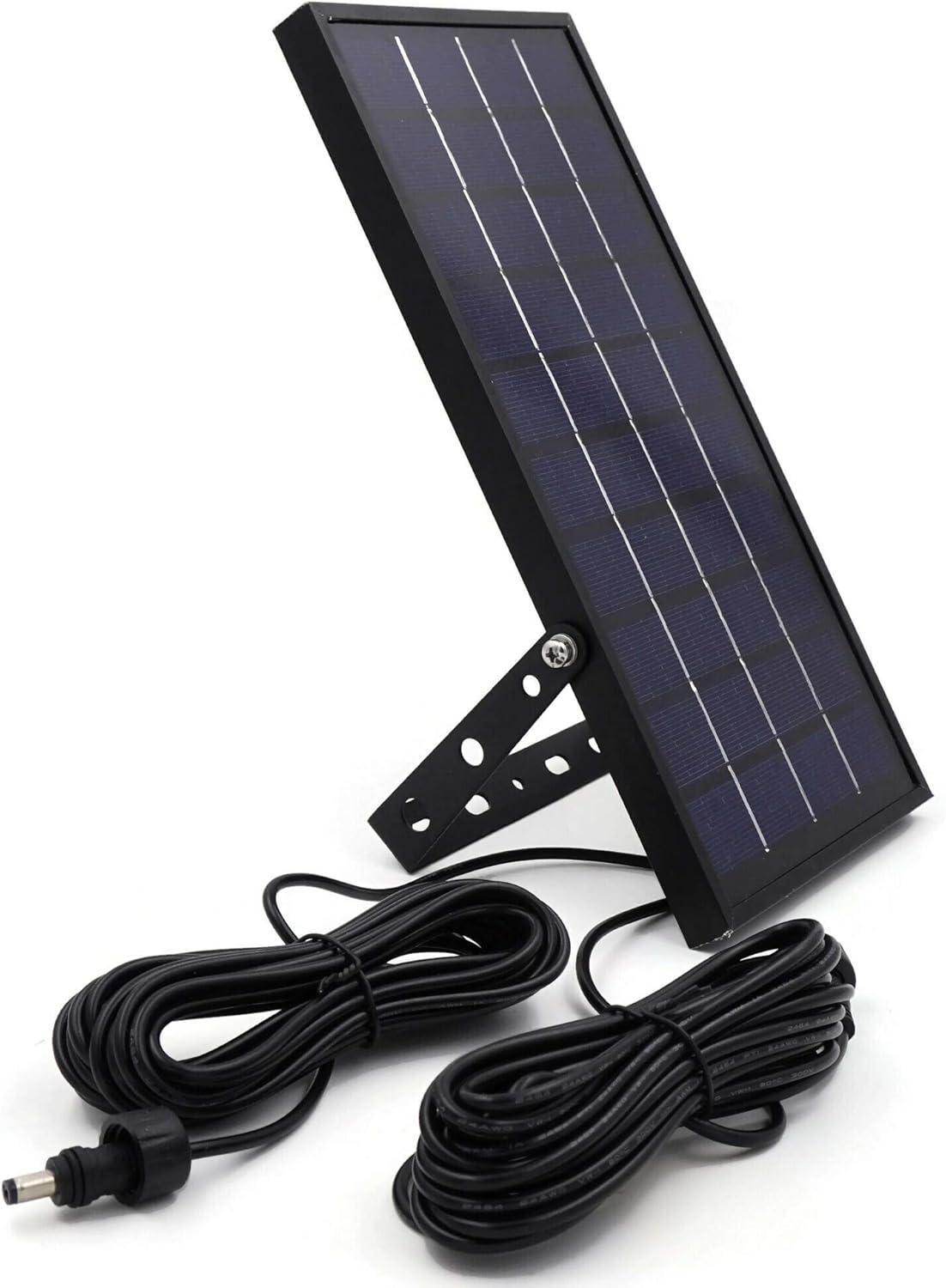 Black Aluminum Solar Pathway Lights with Warm White LED