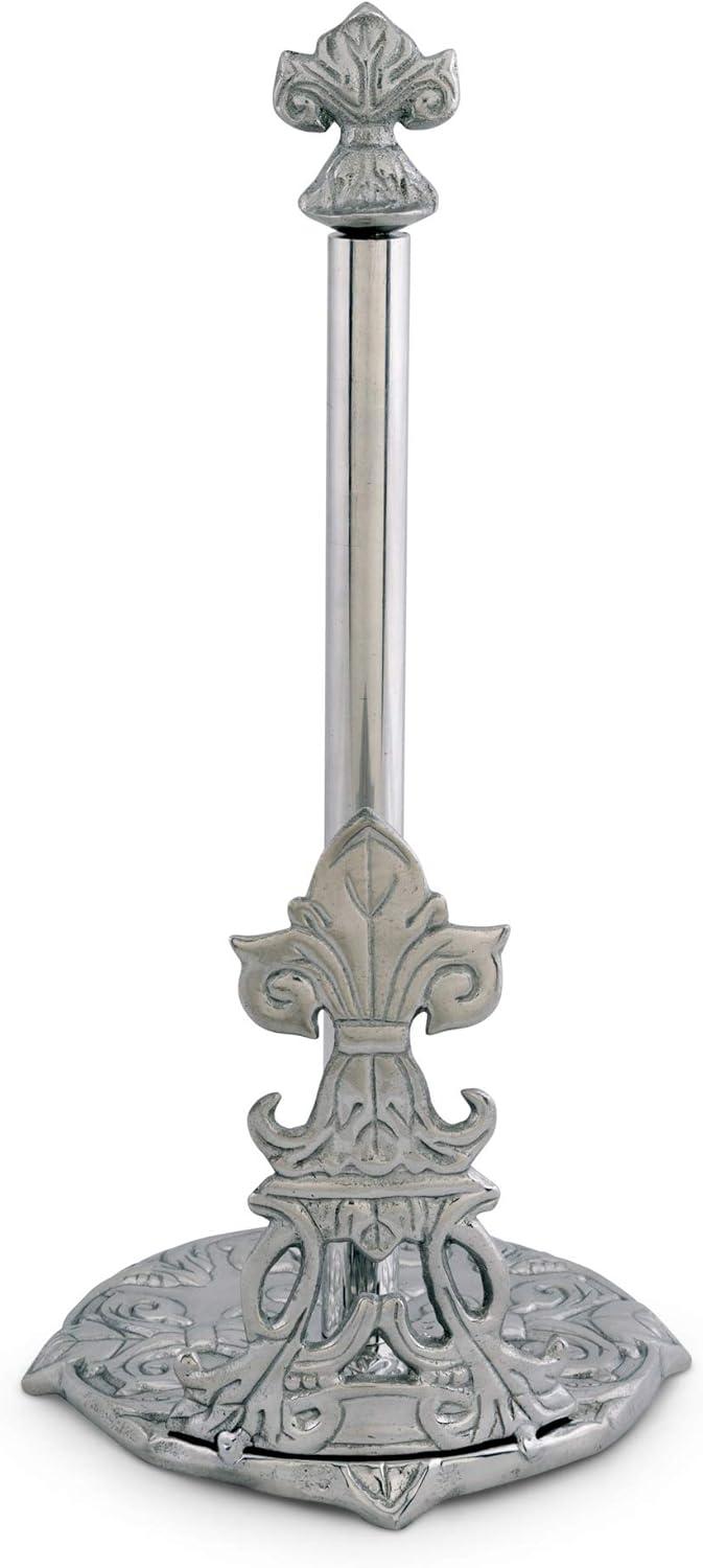 Arthur Court Designs Fleur De Lis Metal Paper Towel Holder