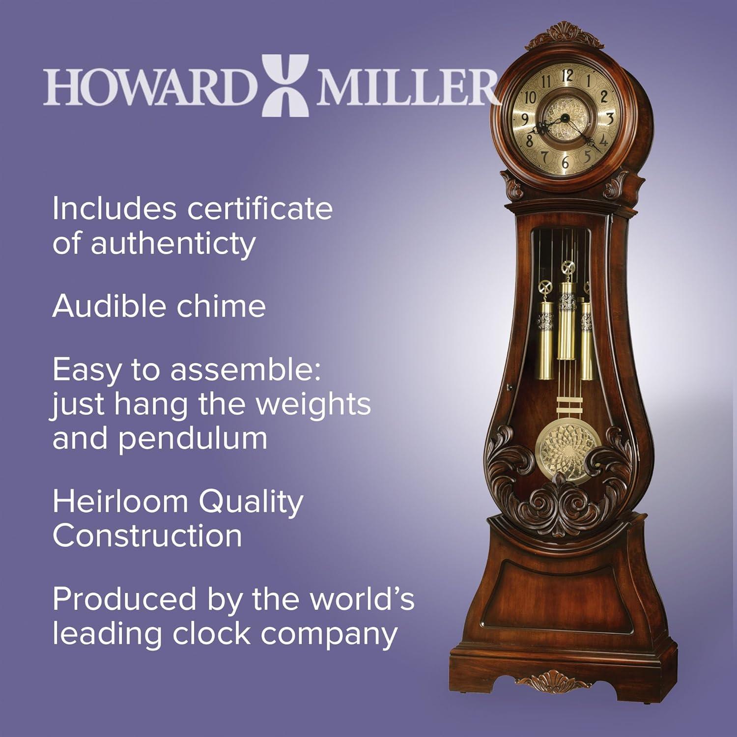 Howard Miller® Diana 84'' H Wood Grandfather Clock
