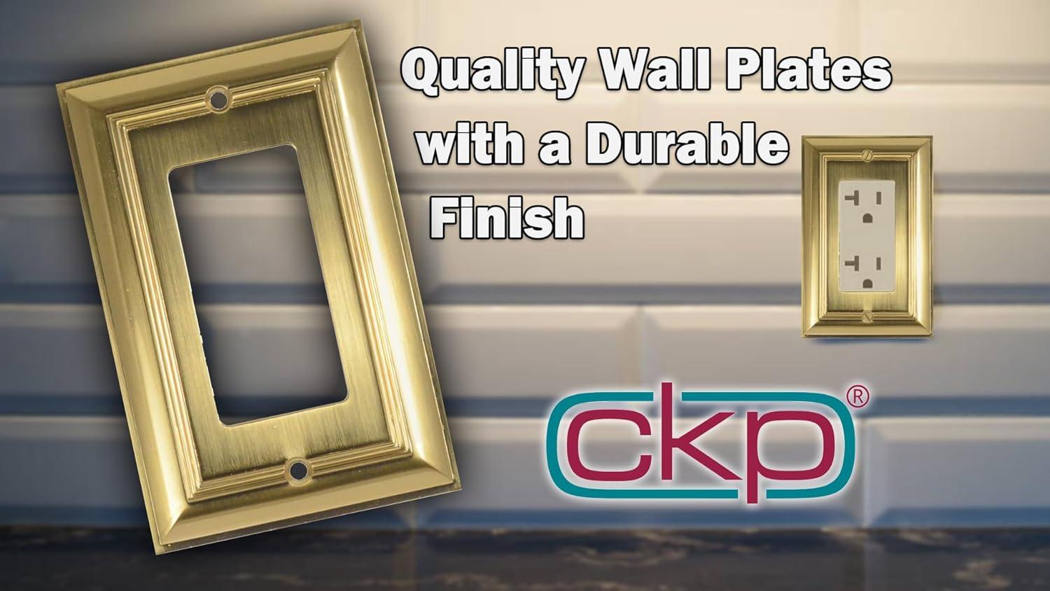 CKP Impressions 1 - Gang Rocker Standard Wall Plate