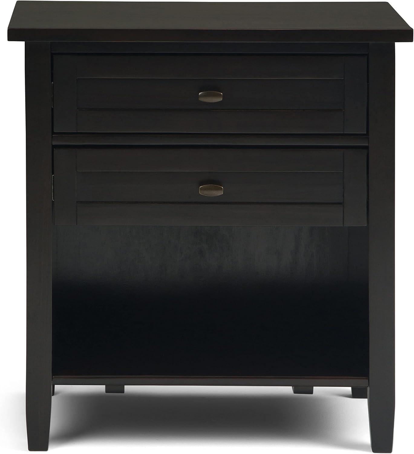 Agrippino Solid Wood Nightstand