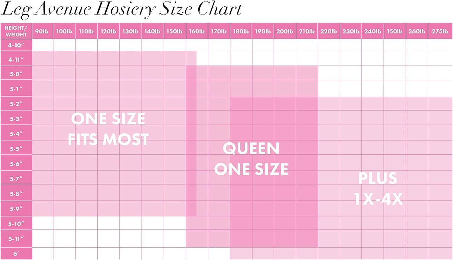 Leg Avenue Womens Satin Bow Accent Thigh Highs, Black/Red, One Size