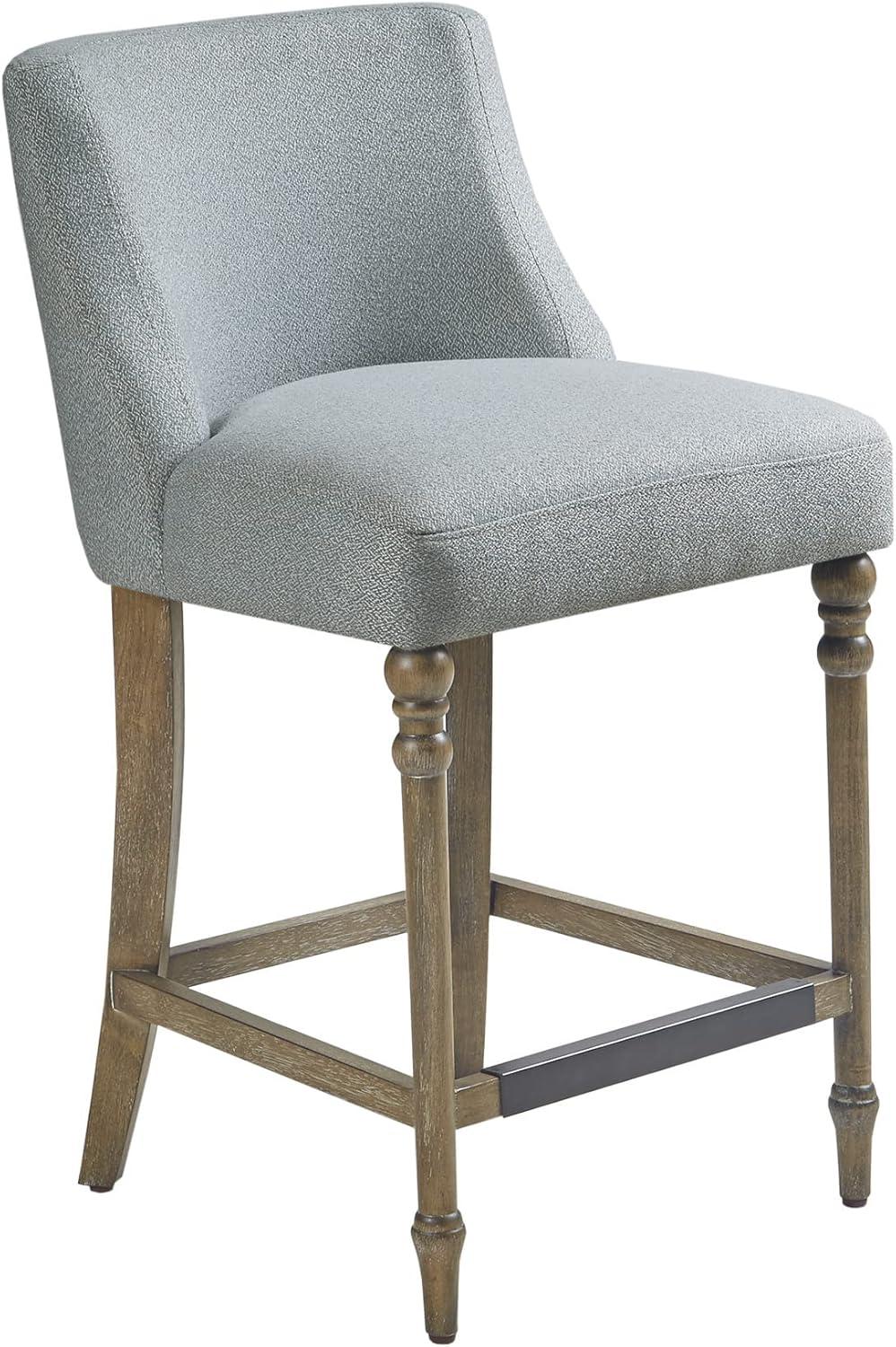 Martha Stewart Delaney 25" Upholstered Counter Stool