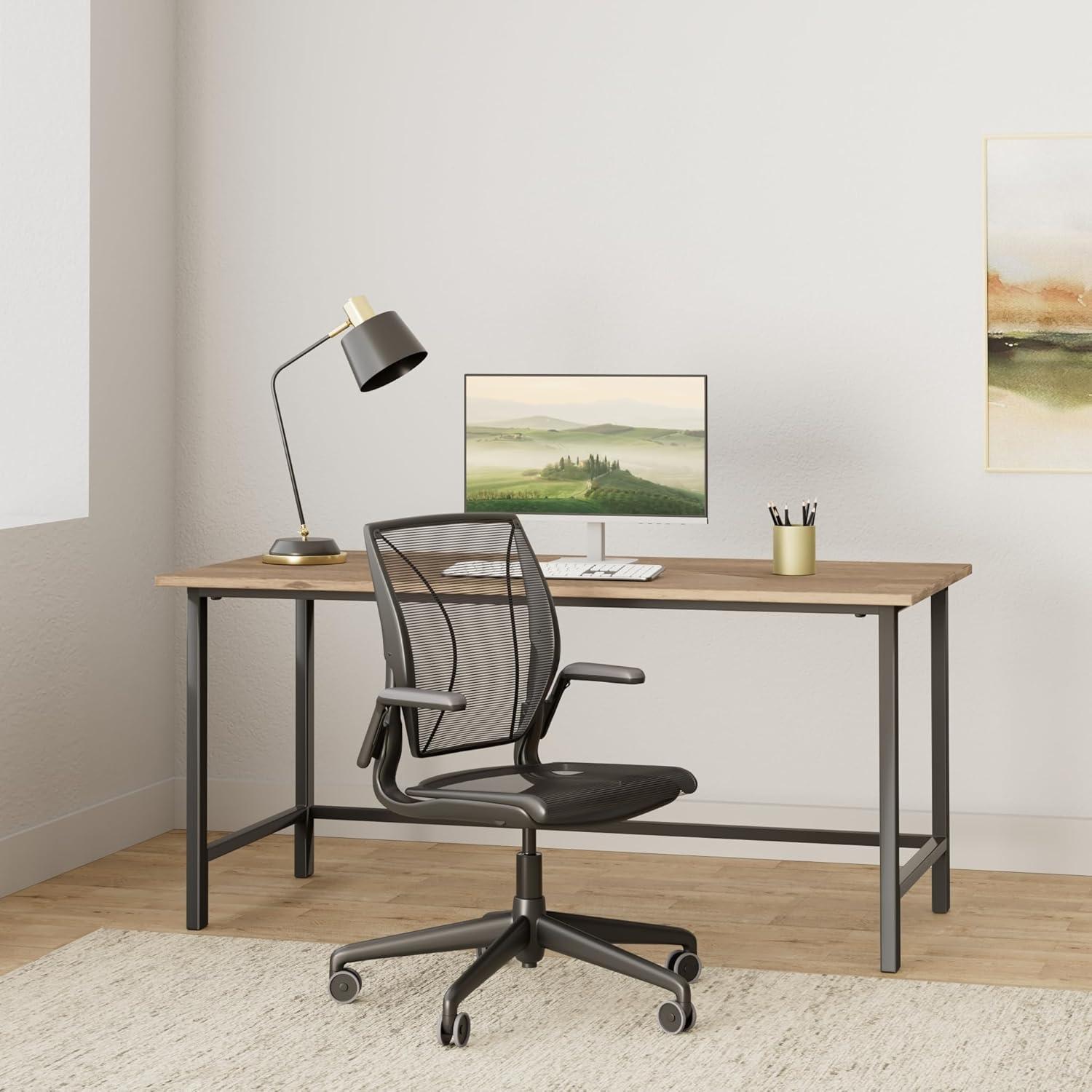 Humanscale Diffirient World Chair Material: Pinstripe Black Back