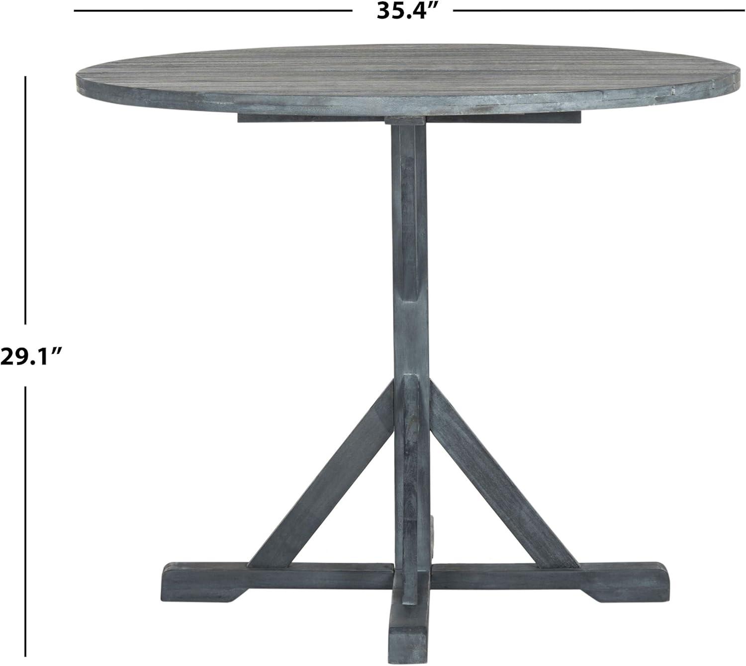 Arcata Round Table - Indoor/Outdoor - PAT6735 - Natural - Safavieh
