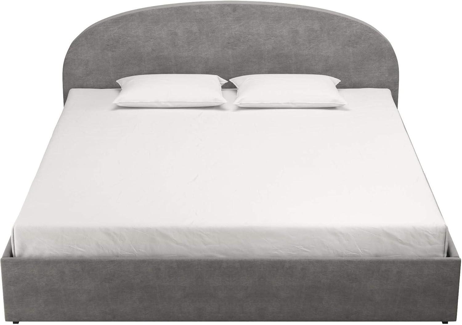 Moon Upholstered Platform Storage Bed