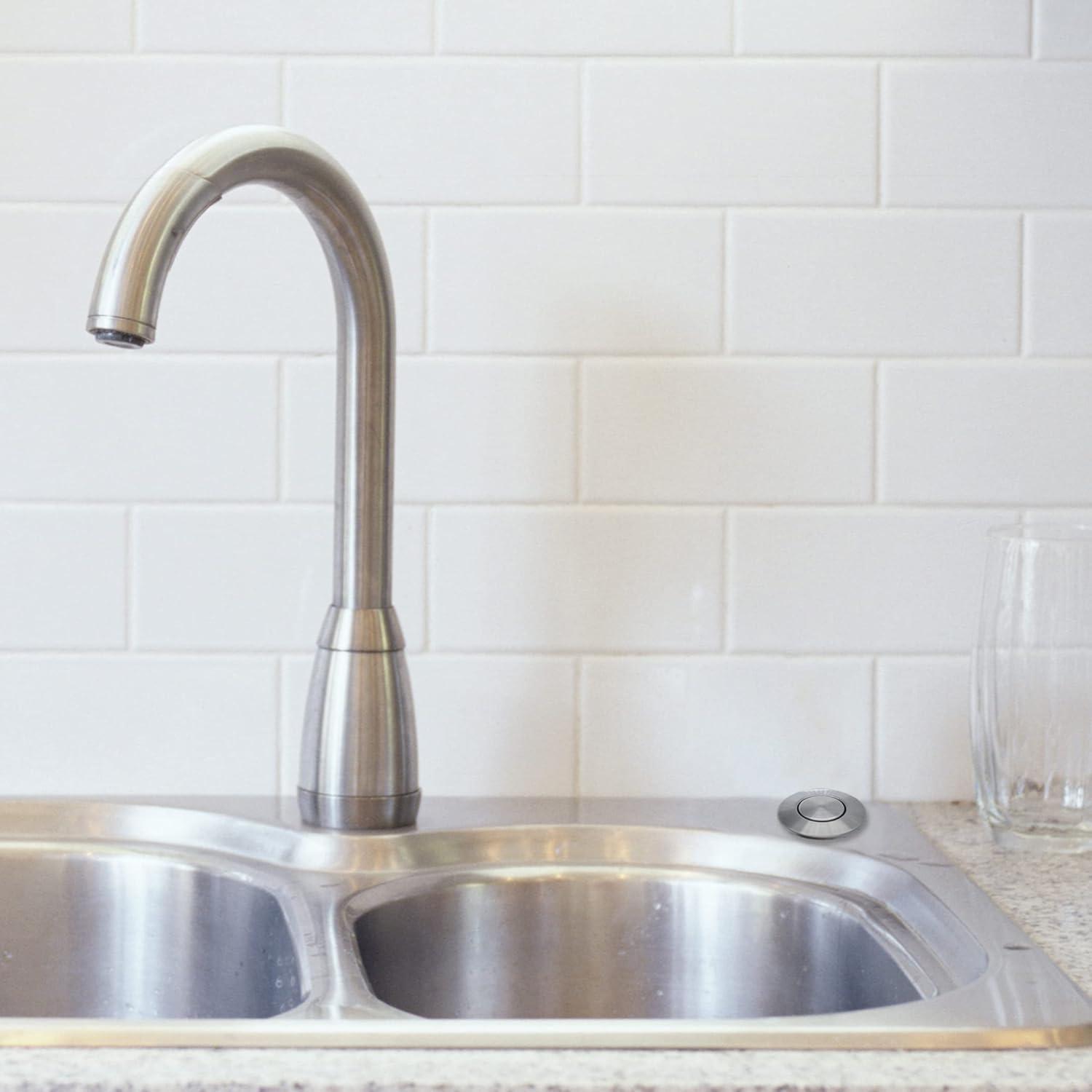 Danco 12066 Air Switch Button & Trim - Stainless Steel