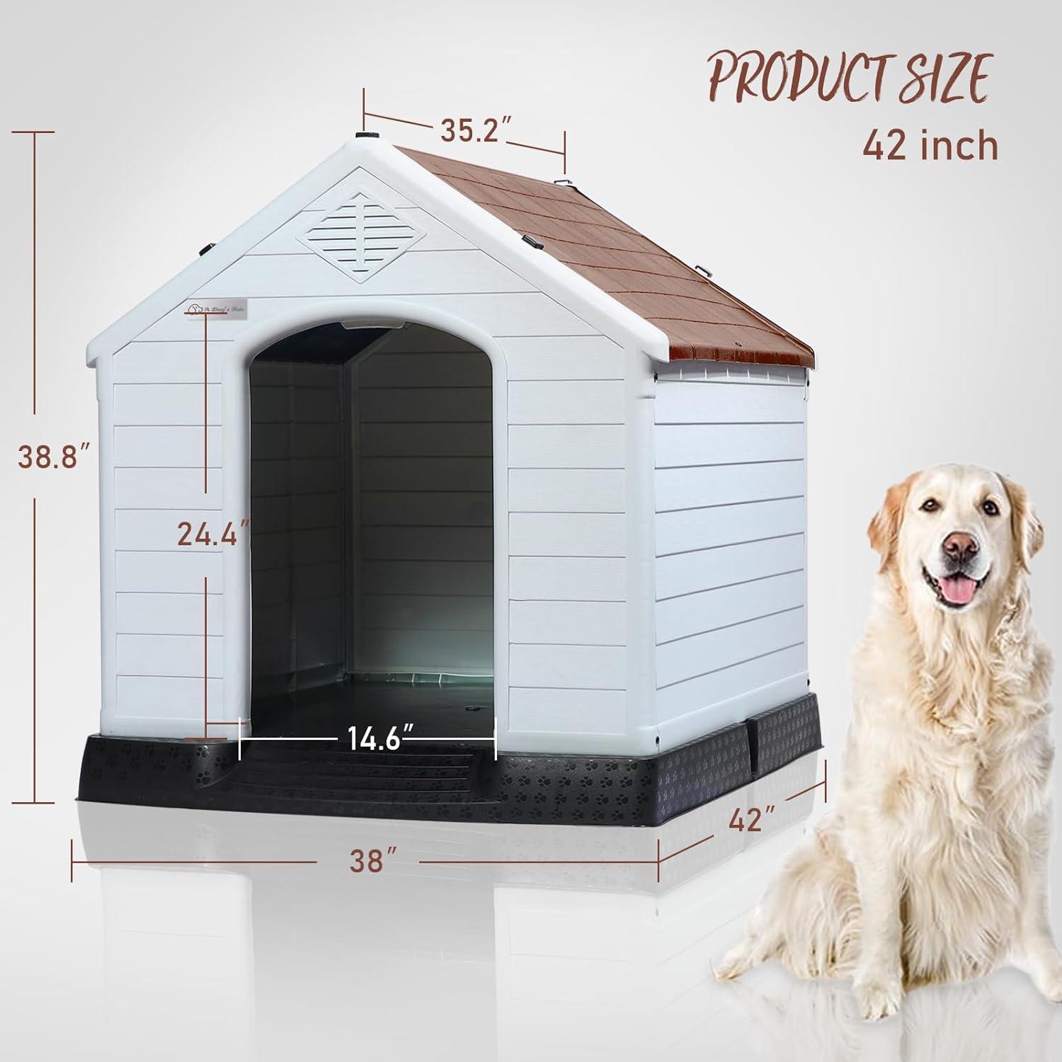 Aunyae Plastic Dog House