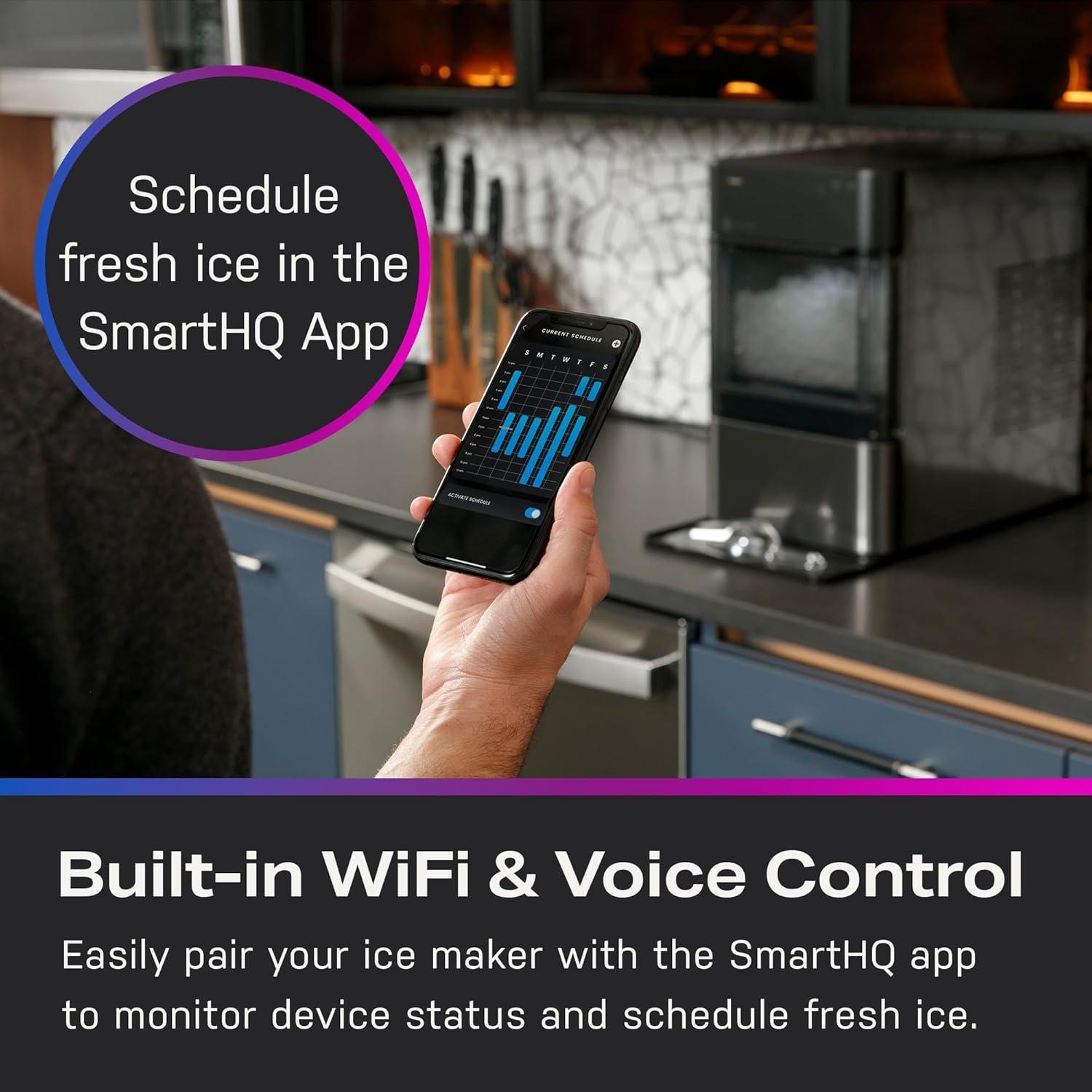 GE Profile Opal 2.0 Nugget Ice Maker 38 Lb. Daily Production Freestanding Ice Maker