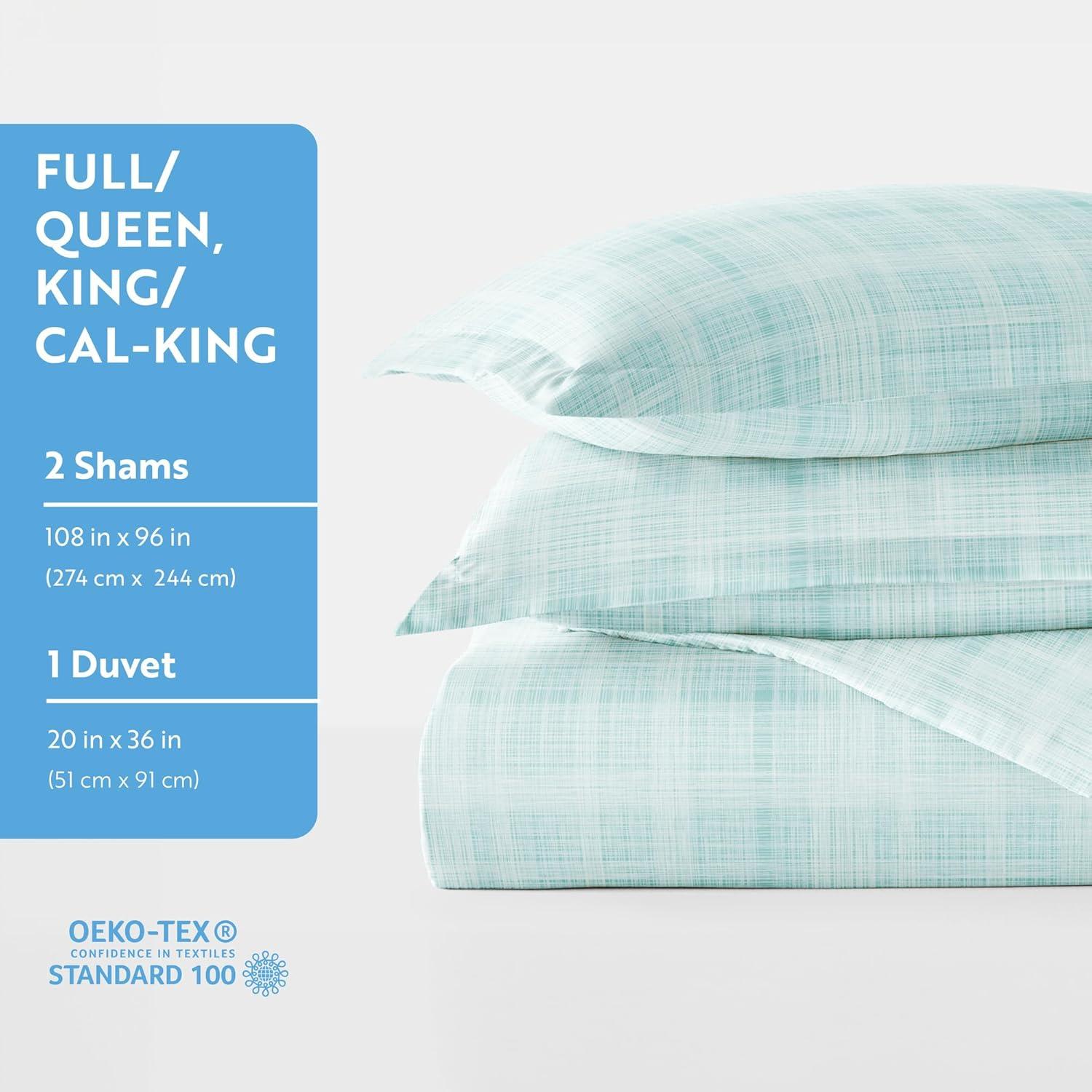 Becky Cameron Traditional Plaid Duvet Cover Set