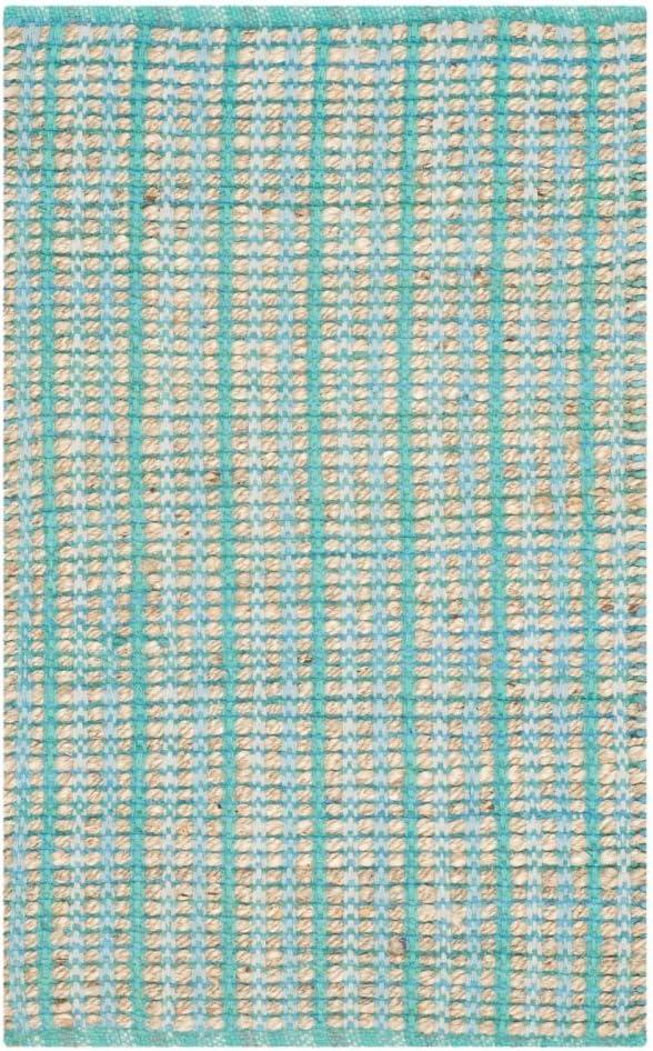 Cape Cod CAP831 Hand Woven Area Rug - Green - 6'x6' - Safavieh.