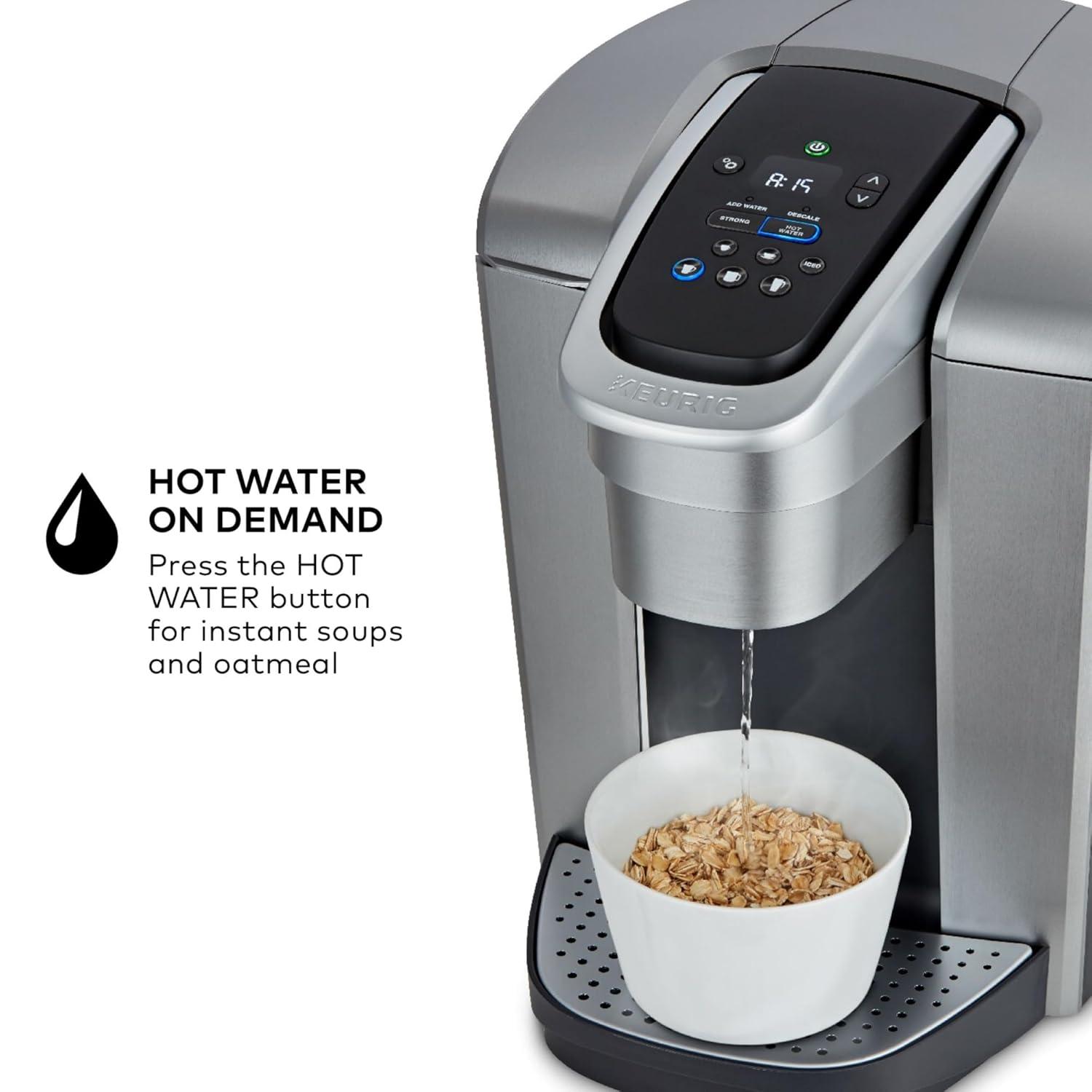 Keurig K-Elite Single-Serve K-Cup Pod Coffee Maker with Iced Coffee Setting and Strength Control