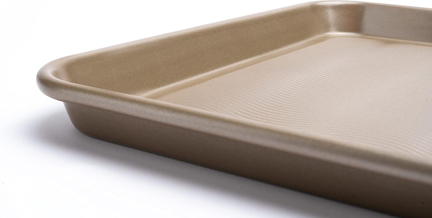 Cuisipro 15.5 x 10.5 x 1-Inch Rectangular Steel Nonstick Baking Sheet Pan