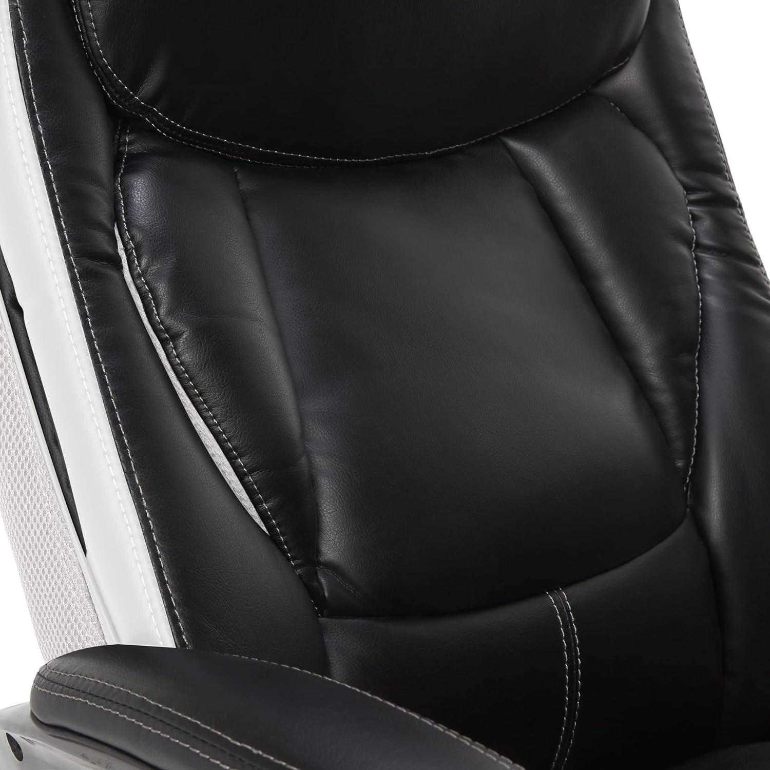 Serta Lautner Executive Office Chair, SmartLayers and ComfortCoils Technology, Adjustable Lumbar