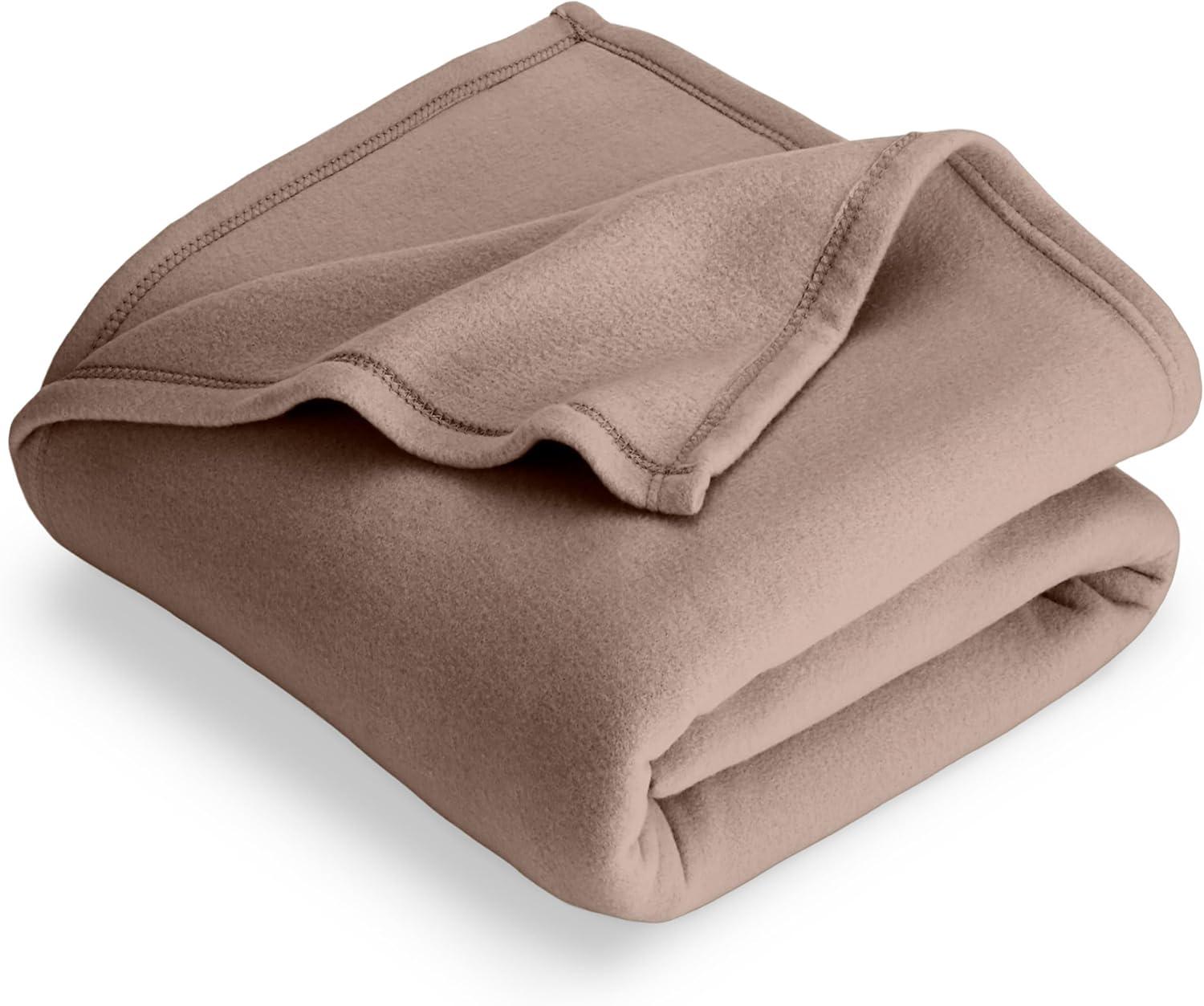 Bare Home Lightweight Polar Fleece Blanket