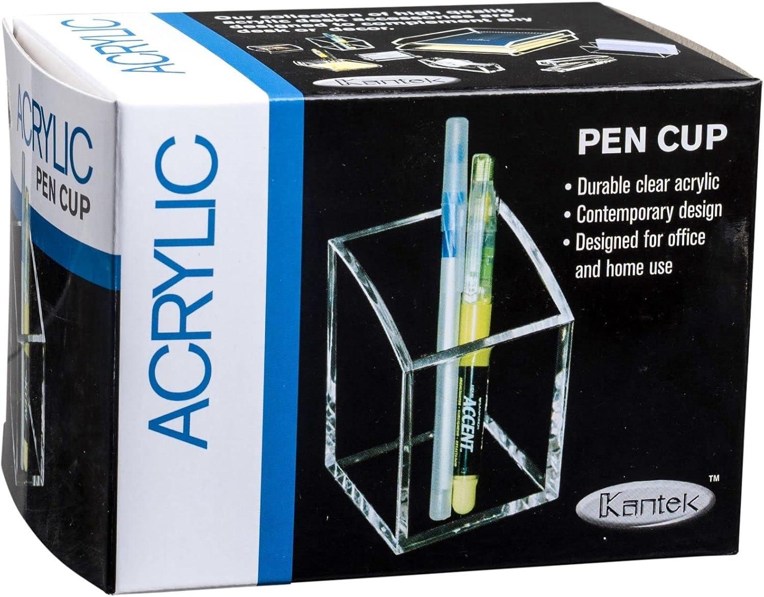 Kantek Kantek Pencil Cup Plastic Pen Holder