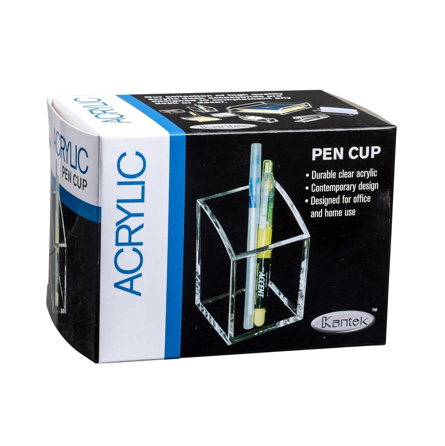 Kantek Kantek Pencil Cup Plastic Pen Holder