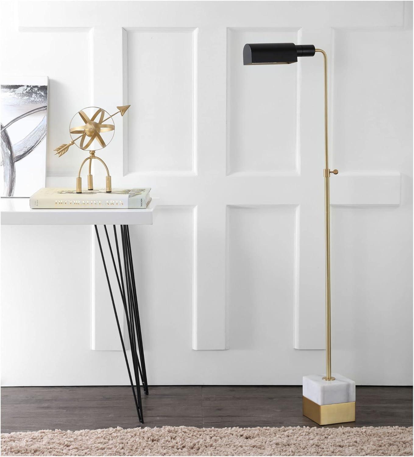 Jonathan Y Lighting Jyl3029 Iva 1 Light 41" Tall Led Arc Floor Lamp - Gold