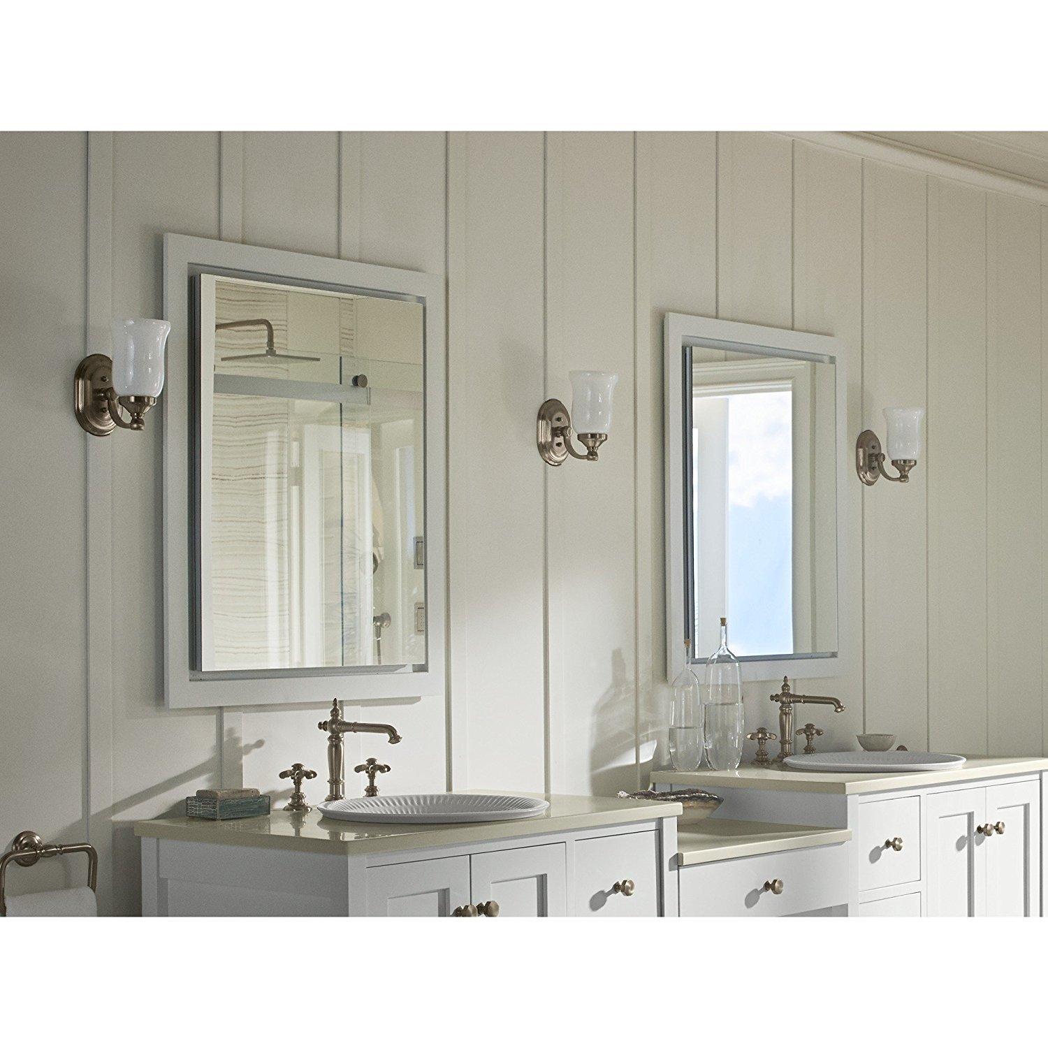 Verdera® Recessed or Surface Mount Medicine Cabinet with 3 Adjustable Shelves