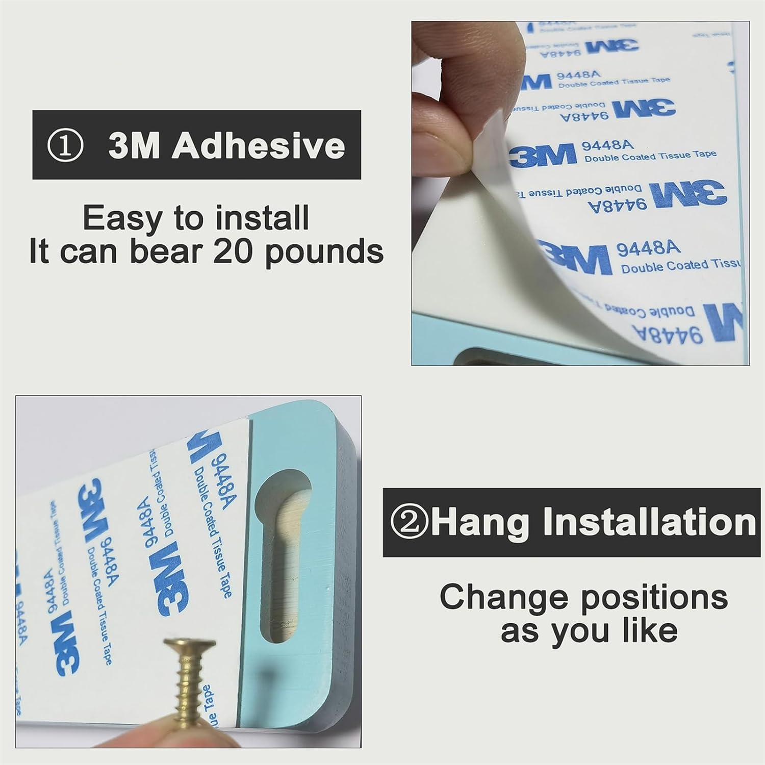 Sunglasses Organizer Wall Mounted Wood Sunglass Holder for Home Glasses Holder/Sunglasses Rack,Home Decor (Gray-1pcs-long)