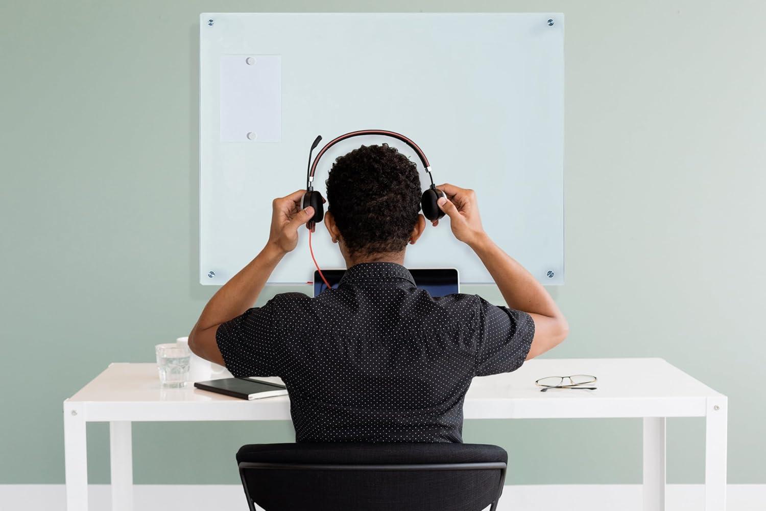 Audio-Visual Direct Wall Glass Magnetic Glass Board