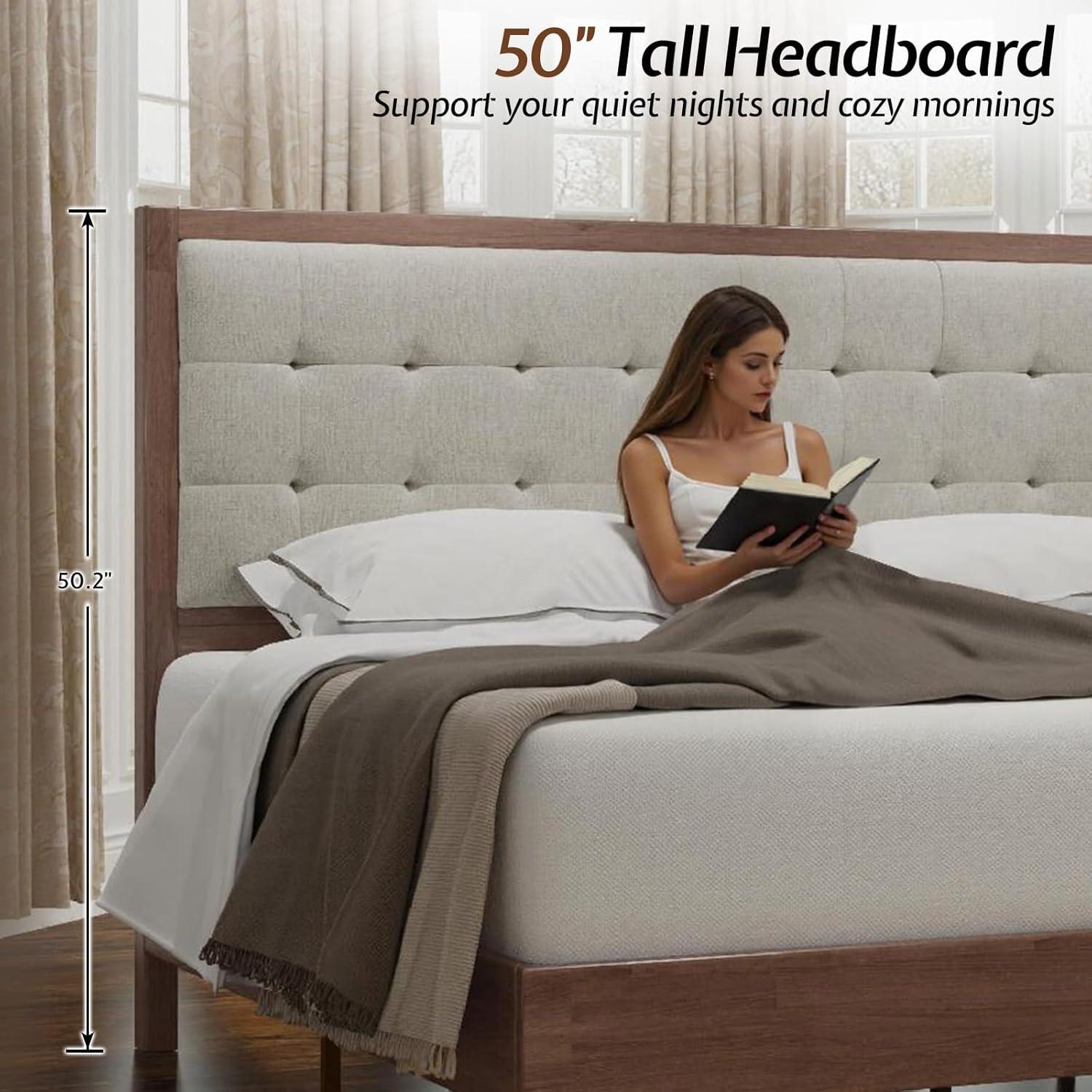 Wade Logan® Behka Upholstered Platform Bed