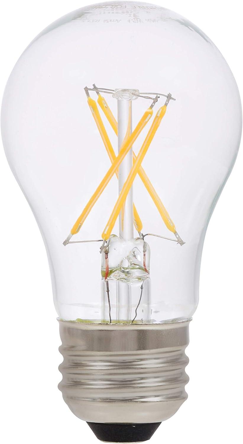 Sylvania TruWave A15 E26 (Medium) LED Bulb Clear Soft White 40 Watt Equivalence 2 pk