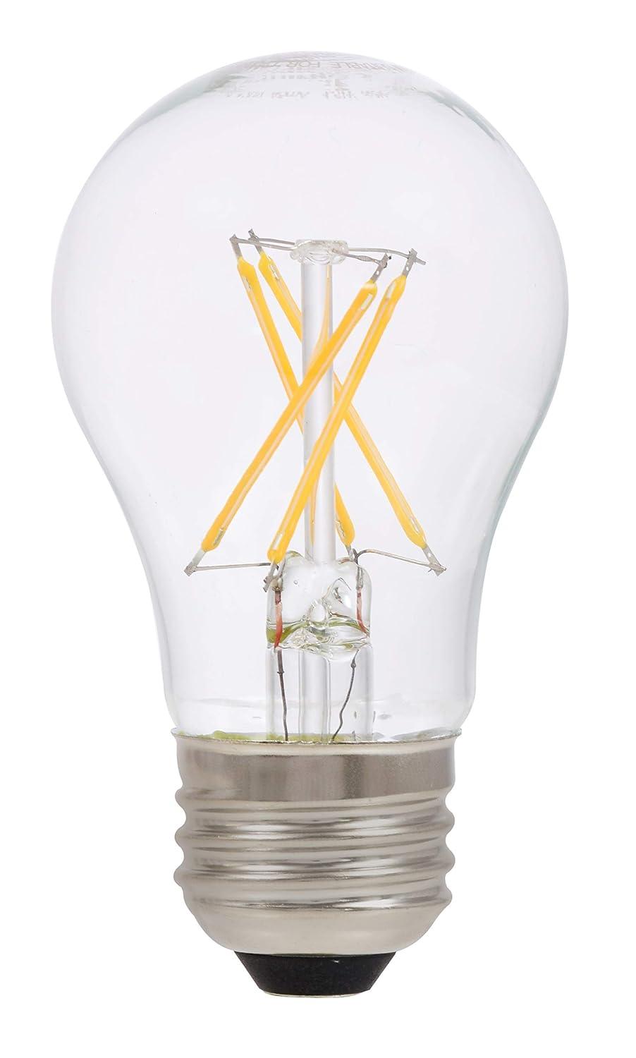Sylvania TruWave A15 E26 (Medium) LED Bulb Clear Soft White 40 Watt Equivalence 2 pk