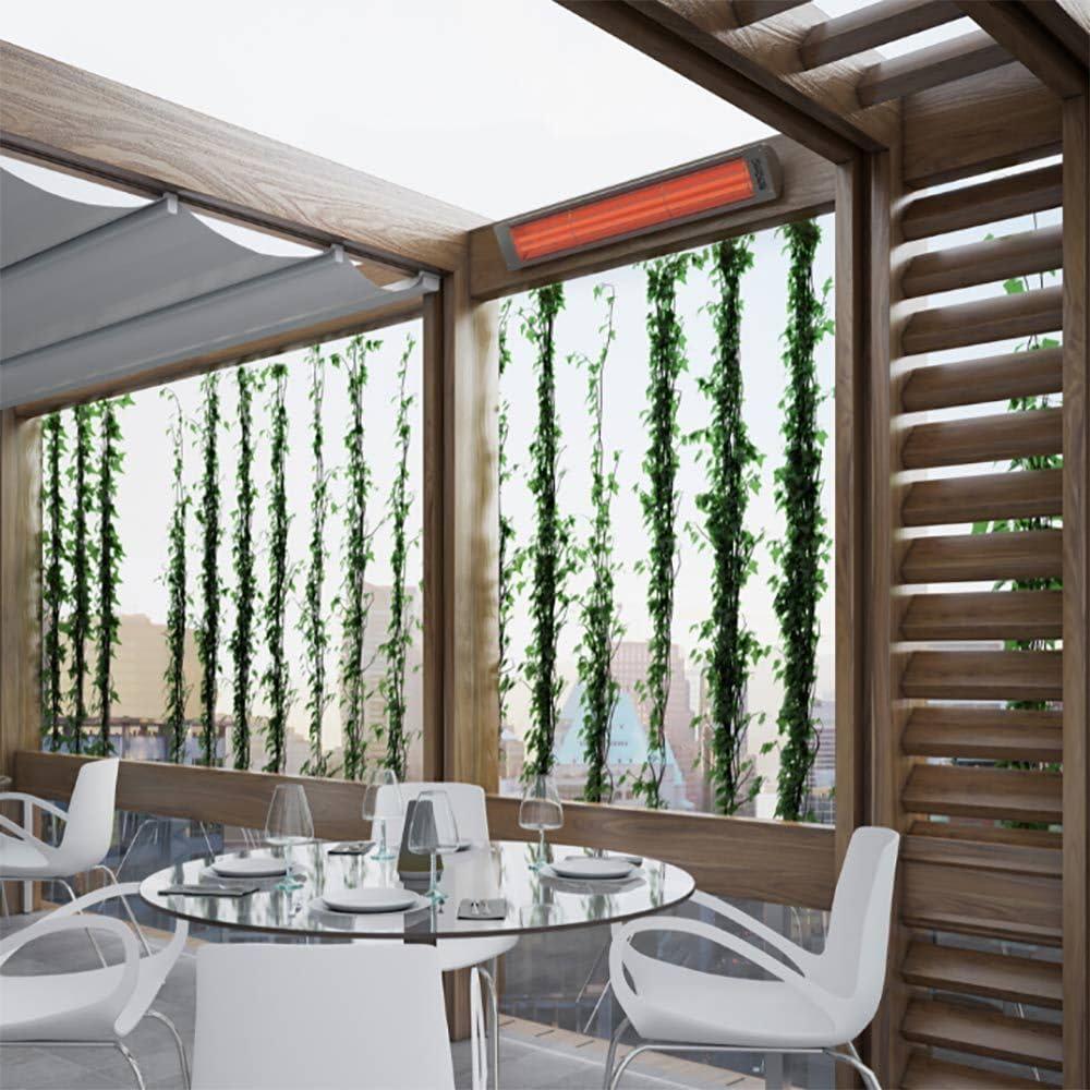 Bromic BH0420031-2 220-240V Heating Tungsten 3000 Series Smart-Heat Electric Heater - Black