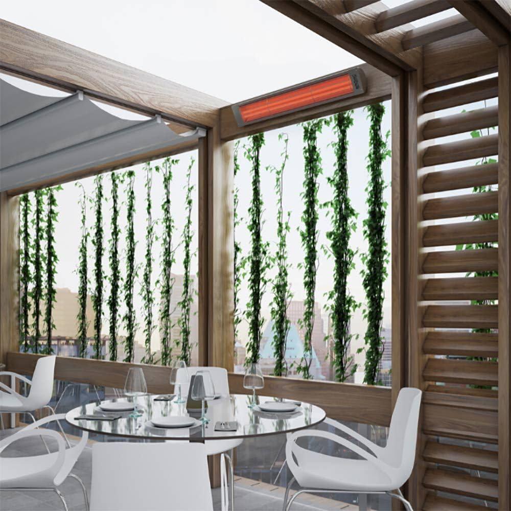 Bromic BH0420031-2 220-240V Heating Tungsten 3000 Series Smart-Heat Electric Heater - Black