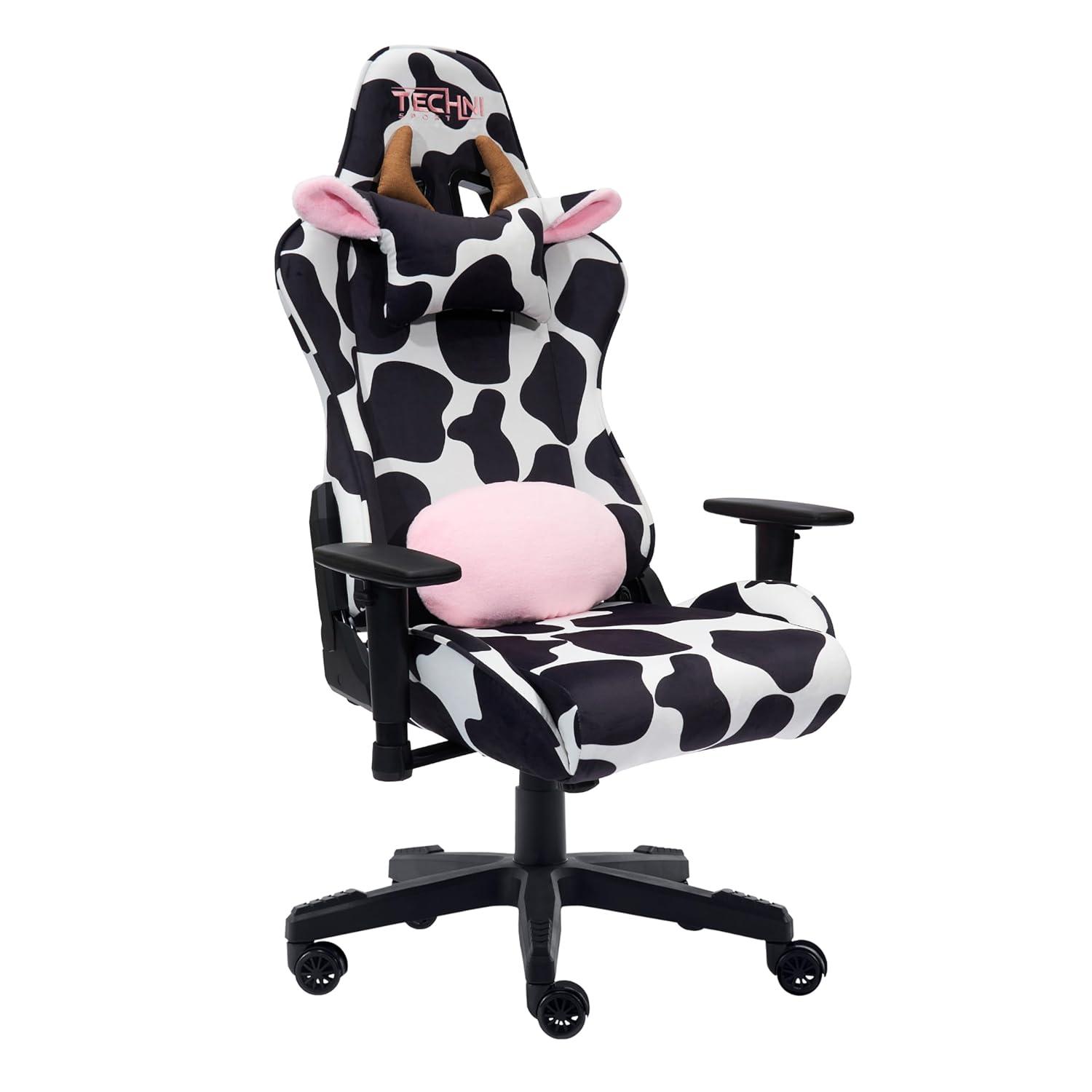 One Allium Way® Techni Sport TS85 COW Series Gaming Chair