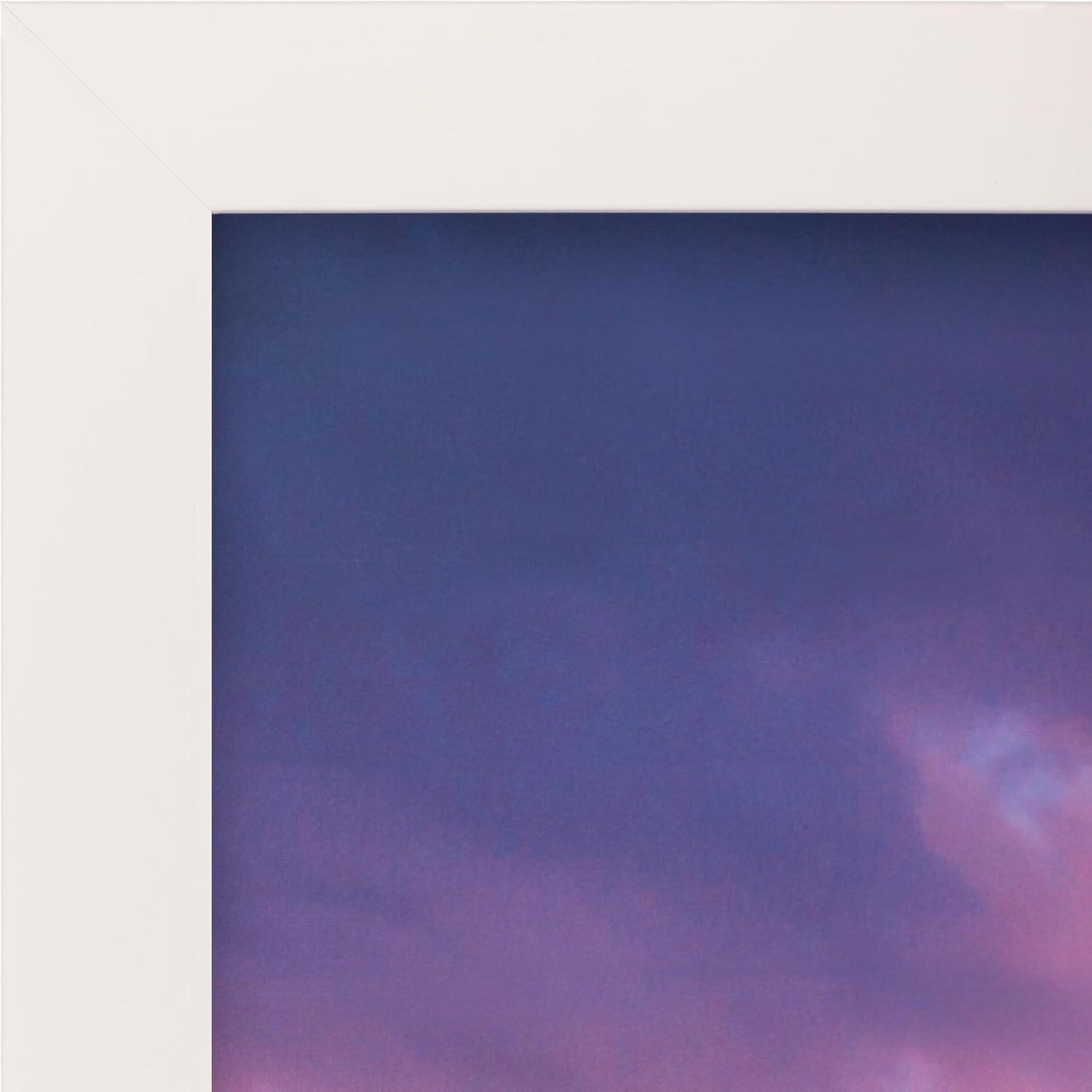 SNAP 10"x20" Basic Photo Frame White