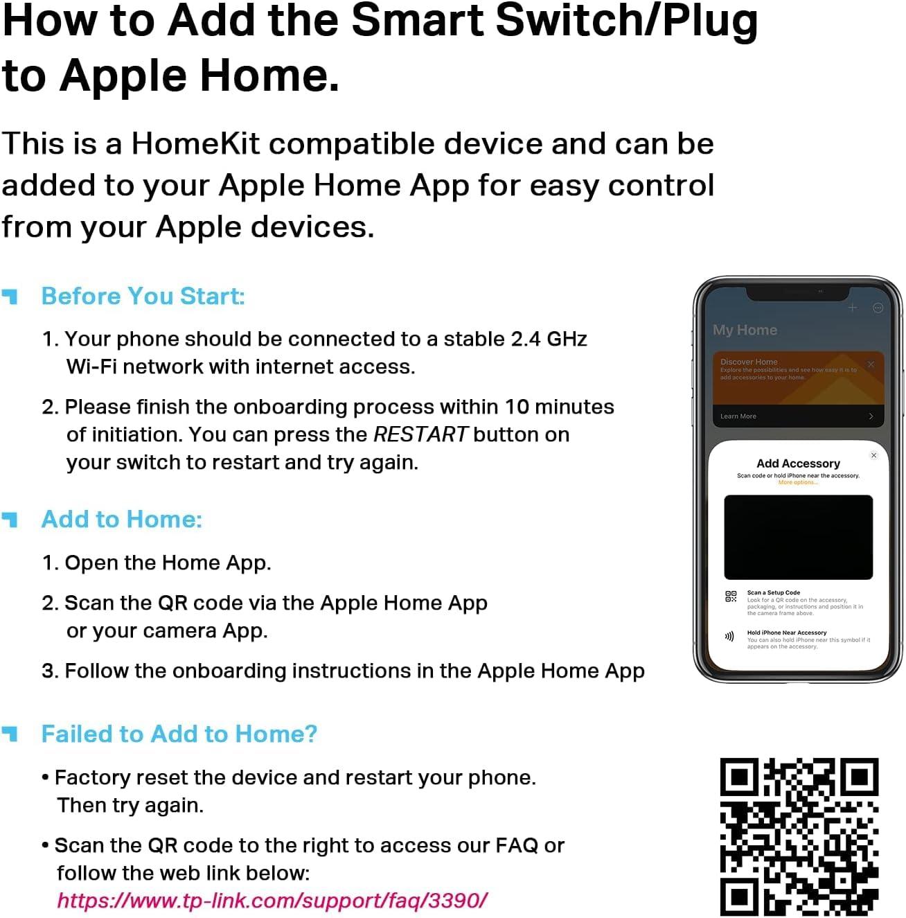 Kasa Smart Plug Mini 15A, Apple HomeKit Supported, Smart Outlet Works with Siri, Alexa & Google Home, UL Certified, App Control, Scheduling, Timer, 2.4G WiFi Only, 2 Count (Pack of 1) (EP25P2), White