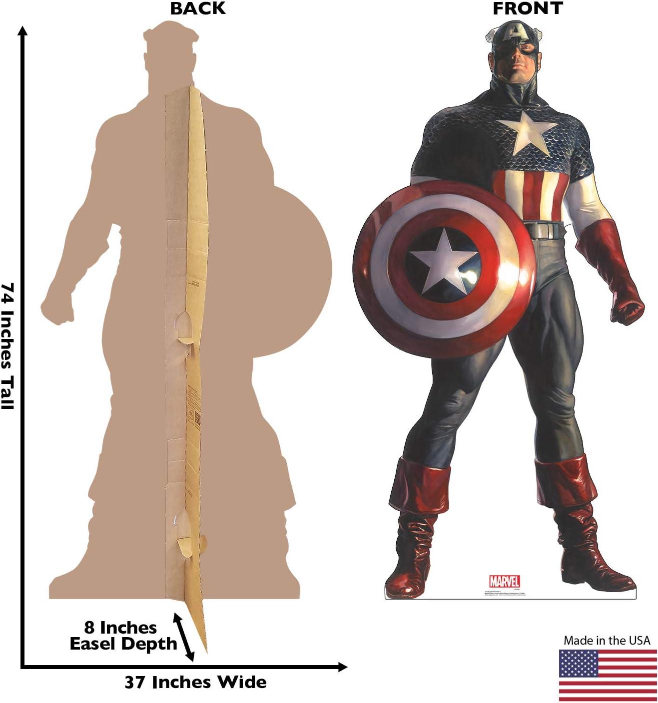 Marvel Captain America Life Size Cardboard Cutout Standee