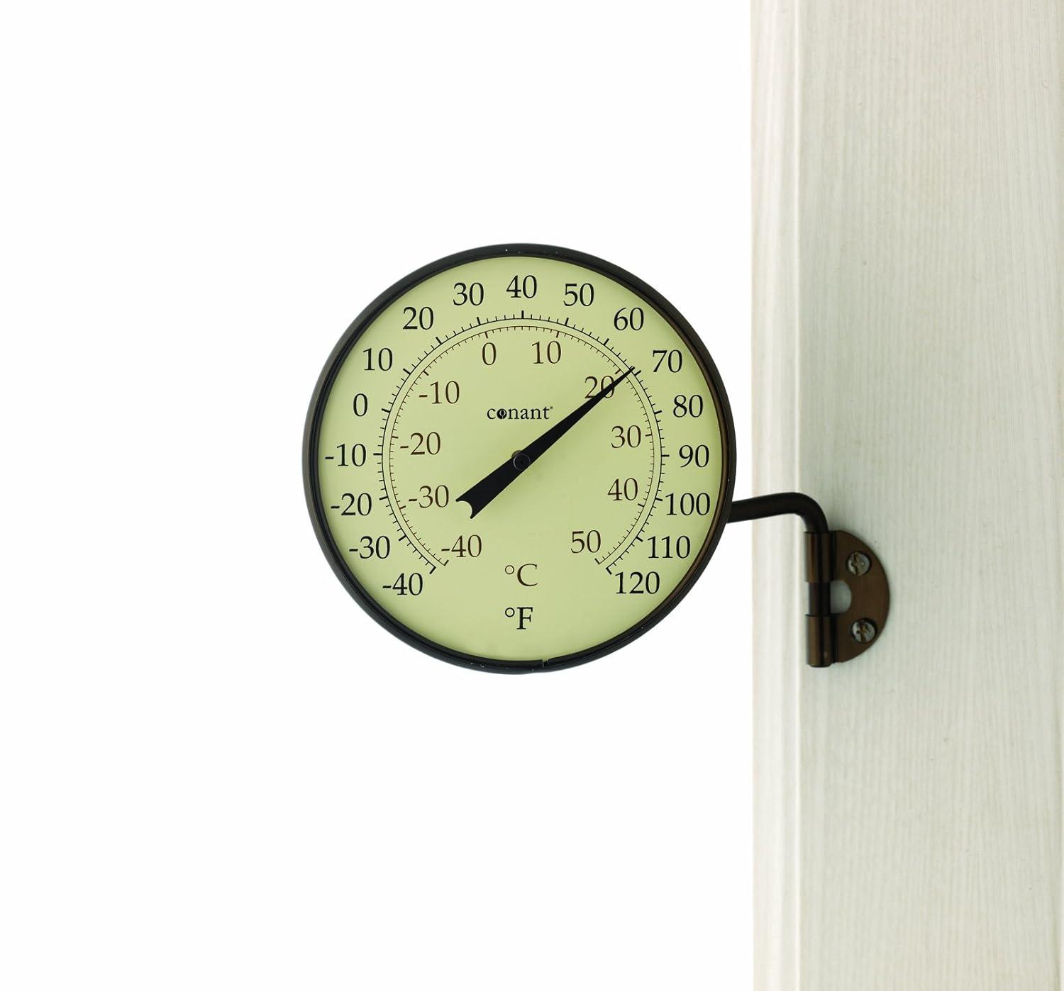 Conant Dial Thermometer (Bronze Patina)
