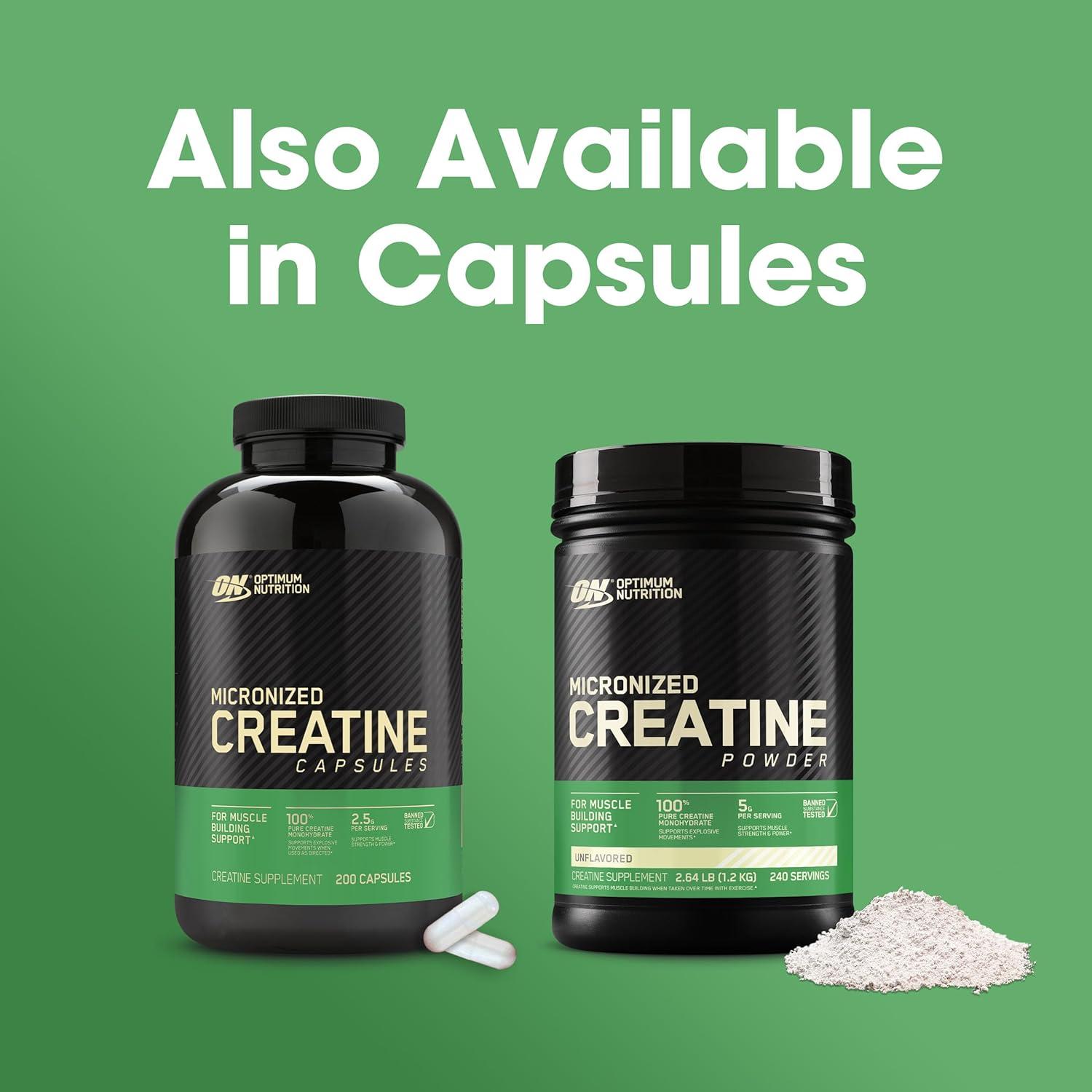Optimum Nutrition Creatine Sports Nutrition Supplement Powder - 300g: Energy, Dieting, Powder Form