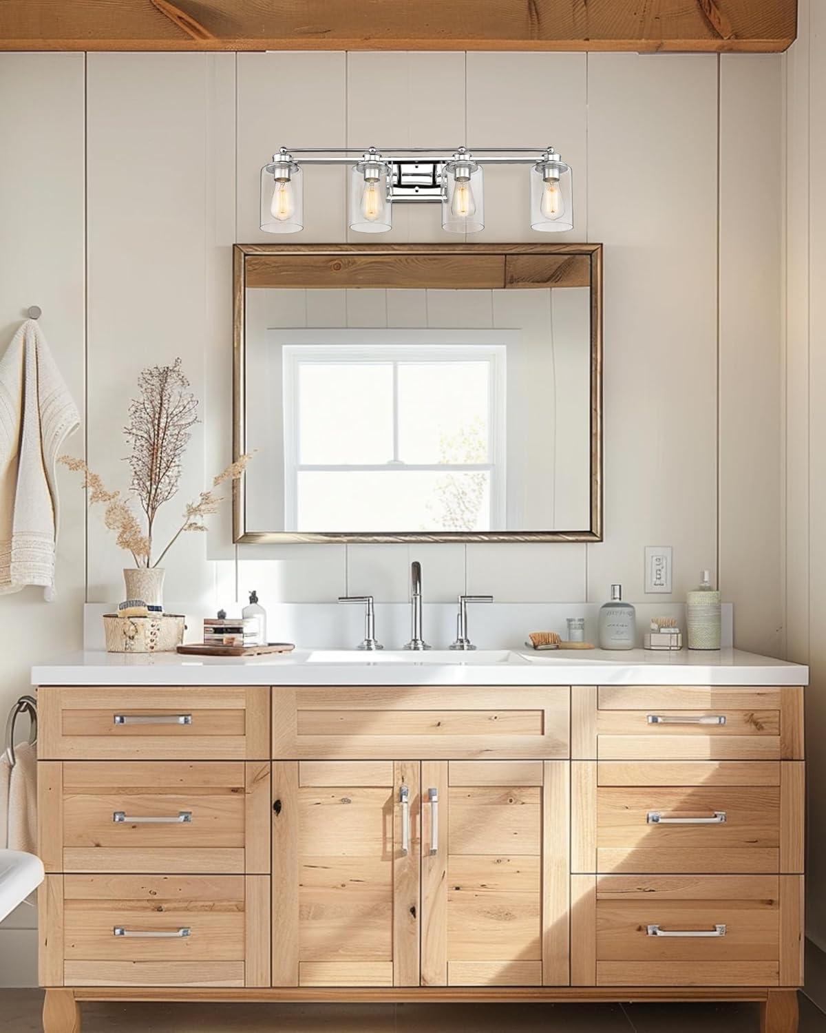 Stilesville 4 - Light Dimmable Vanity Light