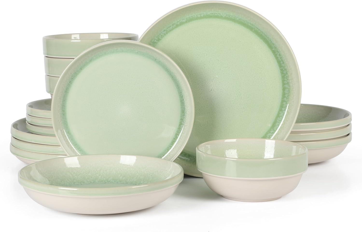 Banquette 16 Piece Stoneware Dinnerware Set - Service for 4