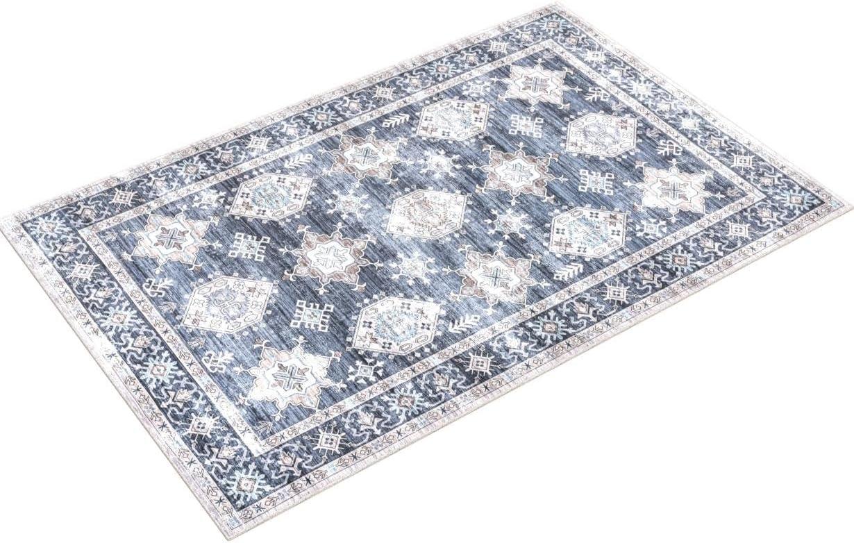 Nuloom Finley Machine Washable Vintage Distressed Indoor Area Rug