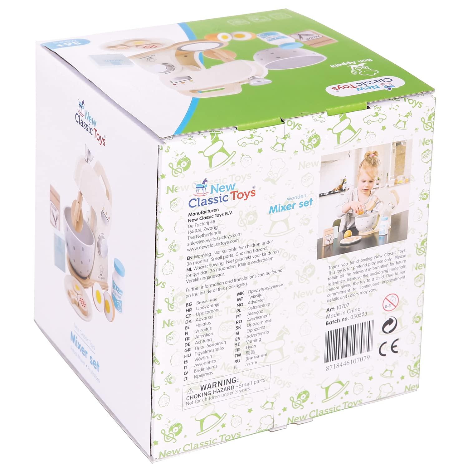 New Classic Toys Mixer Set Off-White