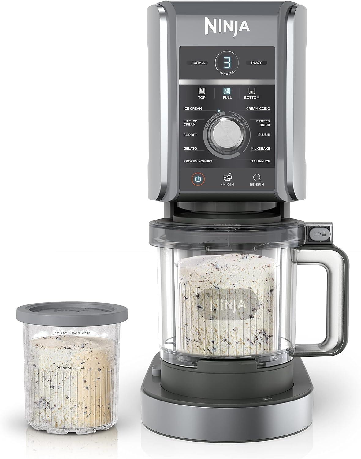 Ninja ® CREAMi ® Deluxe 11-in-1 Ice Cream and Frozen Treat Maker