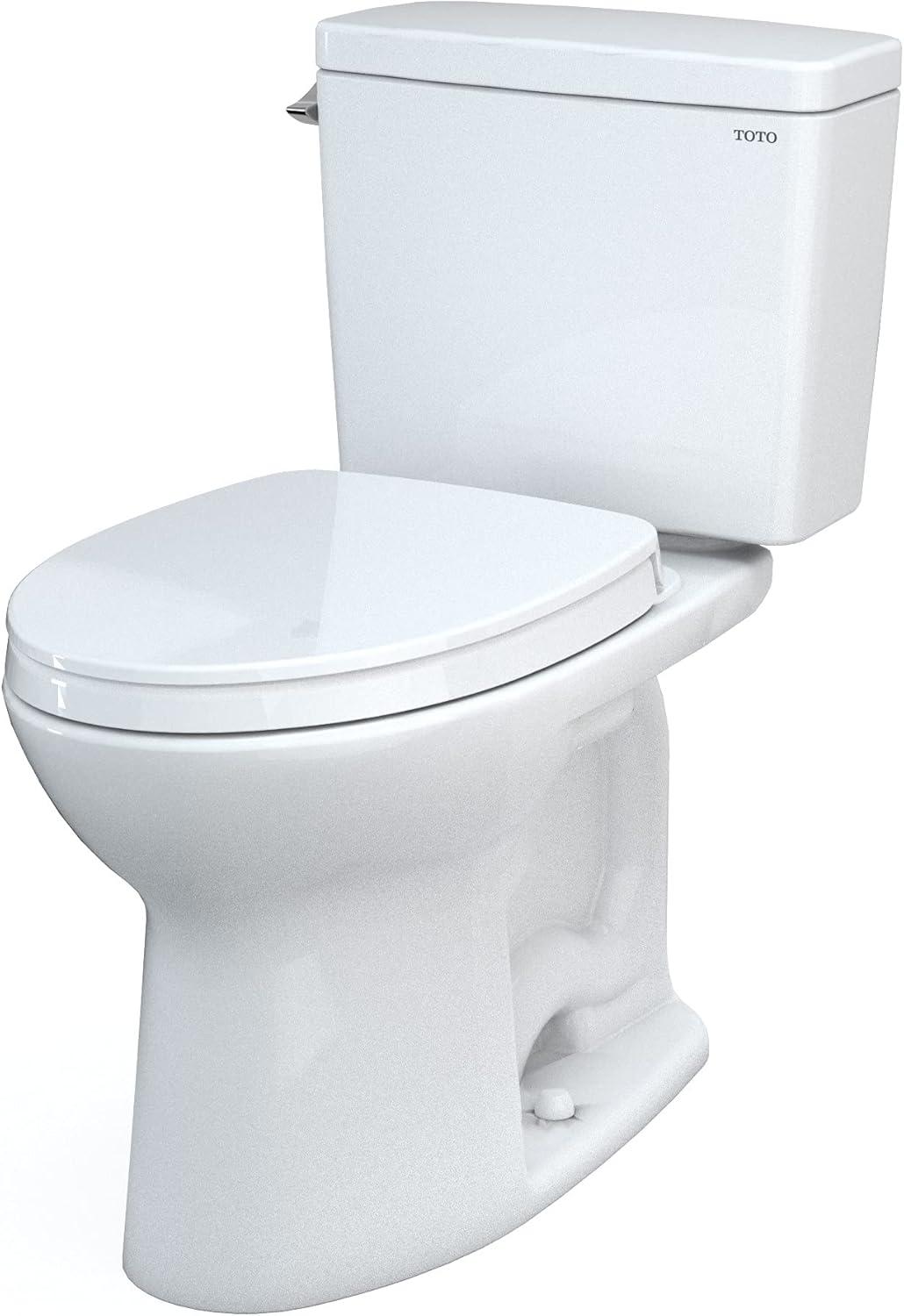 Drake® 1.6 GPF Elongated Two-Piece Toilet with Tornado Flush (Seat Included)