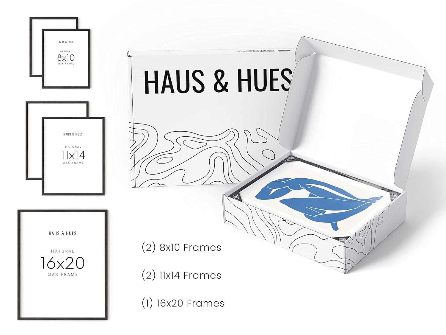 Haus and Hues Picture Frames for Gallery Wall