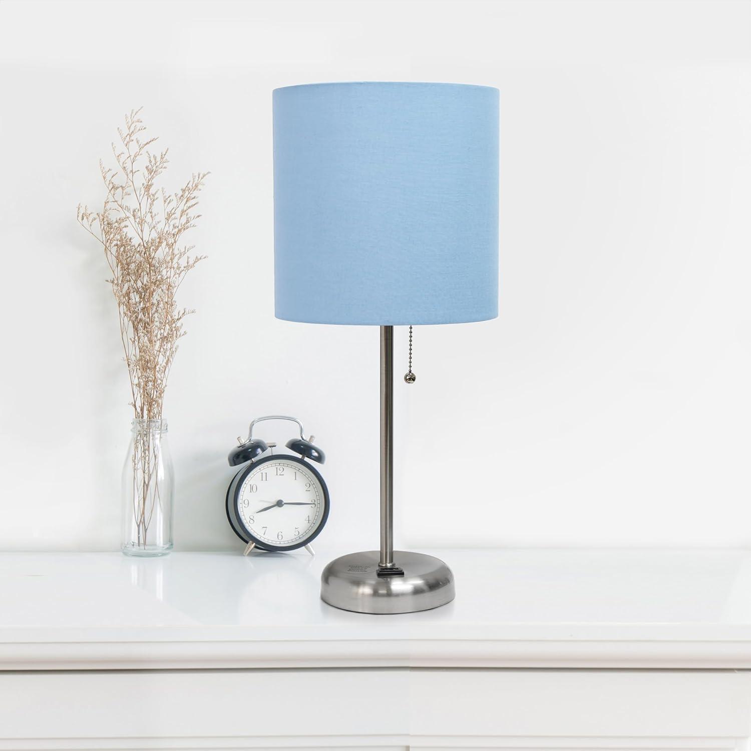 LimeLights Stick Lamp with Charging Outlet - Set of 2