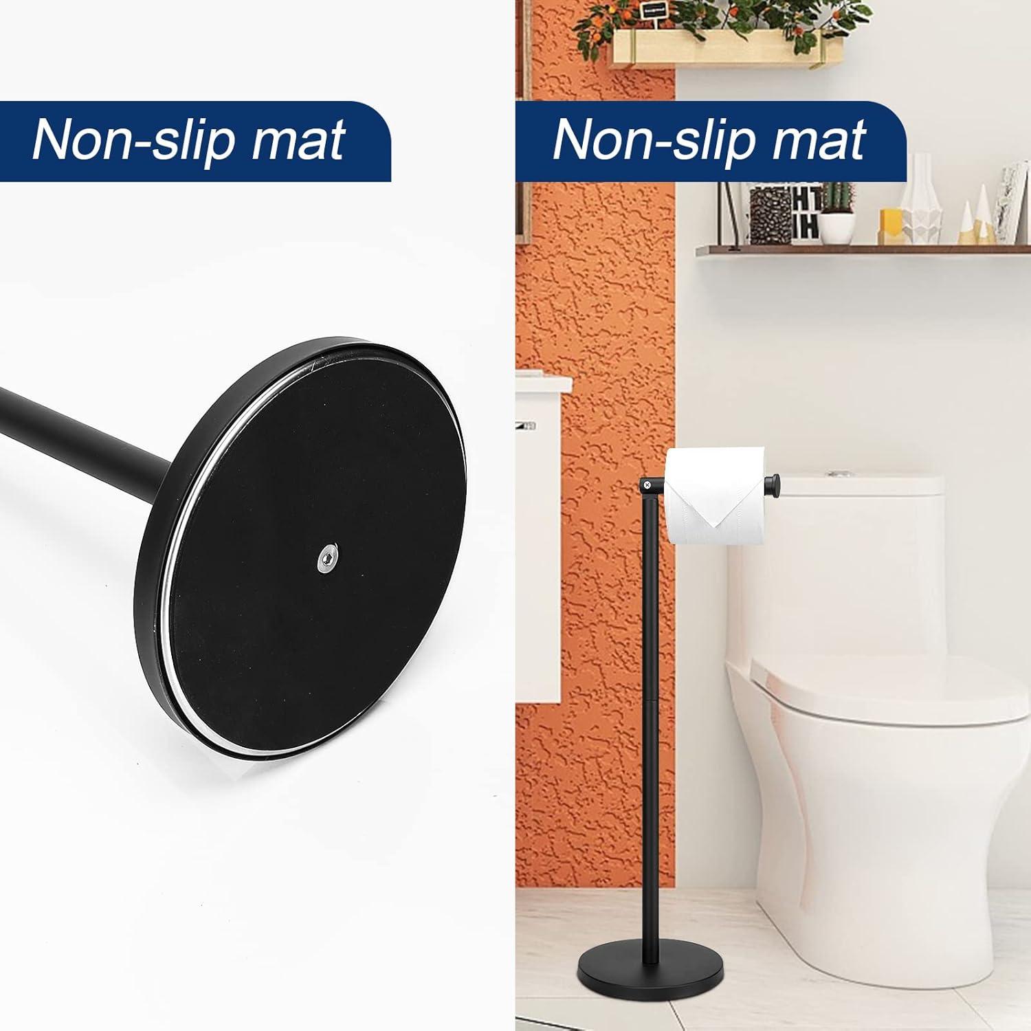 TOPEFIC HPA6LRTN02 Free Standing Toilet Paper Holder