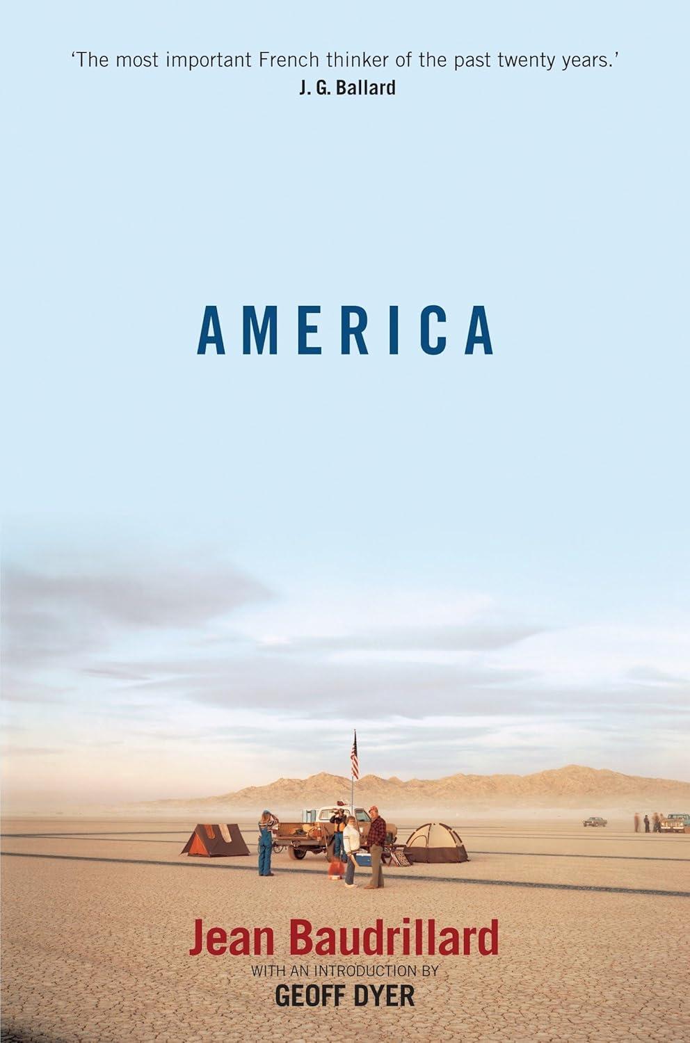 America - by  Jean Baudrillard (Paperback)