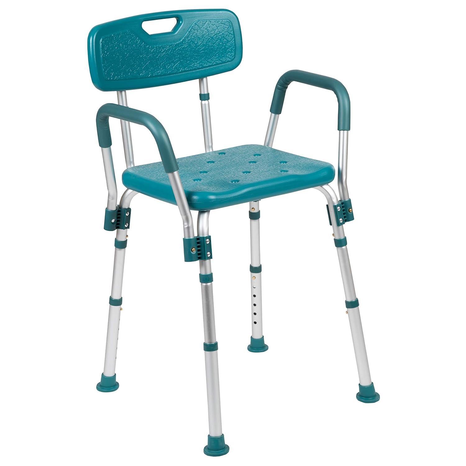 Jane Aluminum Height Adjustable Bath and Shower Chair