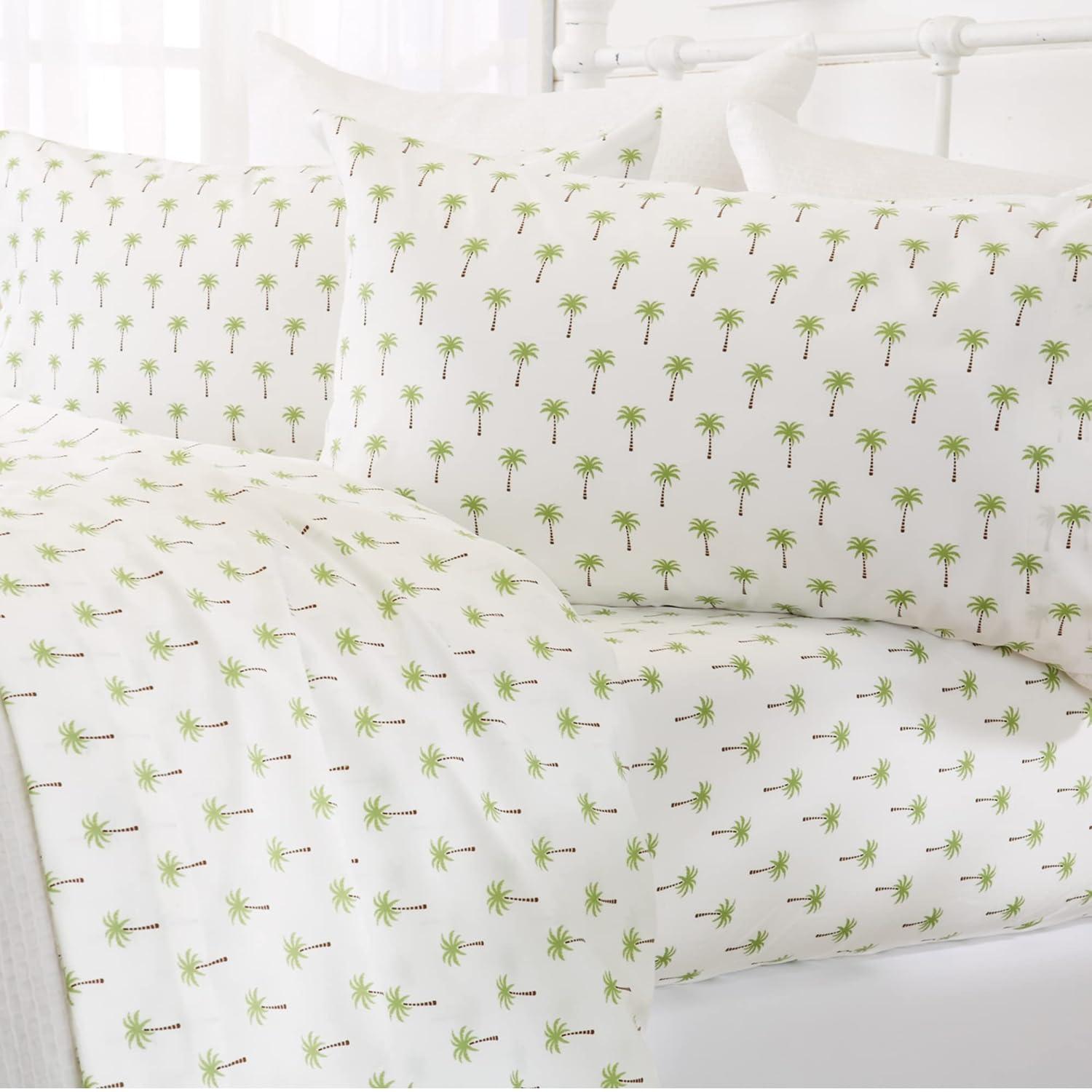 FreshFolds Ultra Soft Coastal Printed Microfiber Sheet Set