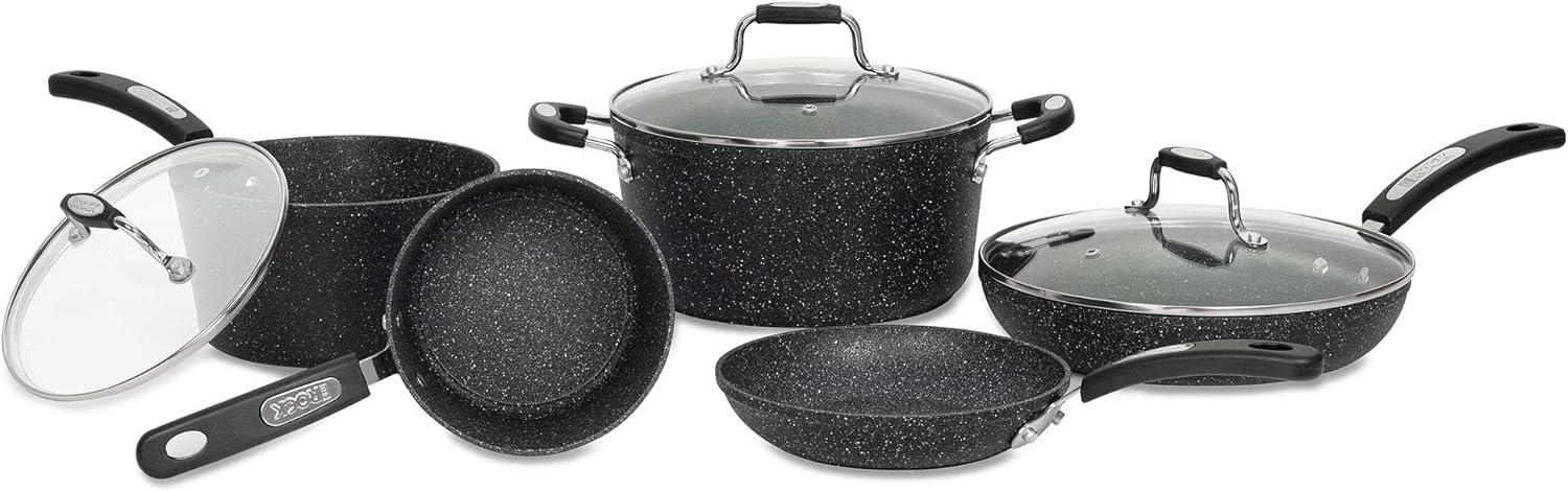 8 - Piece Non-Stick Aluminum Cookware Set